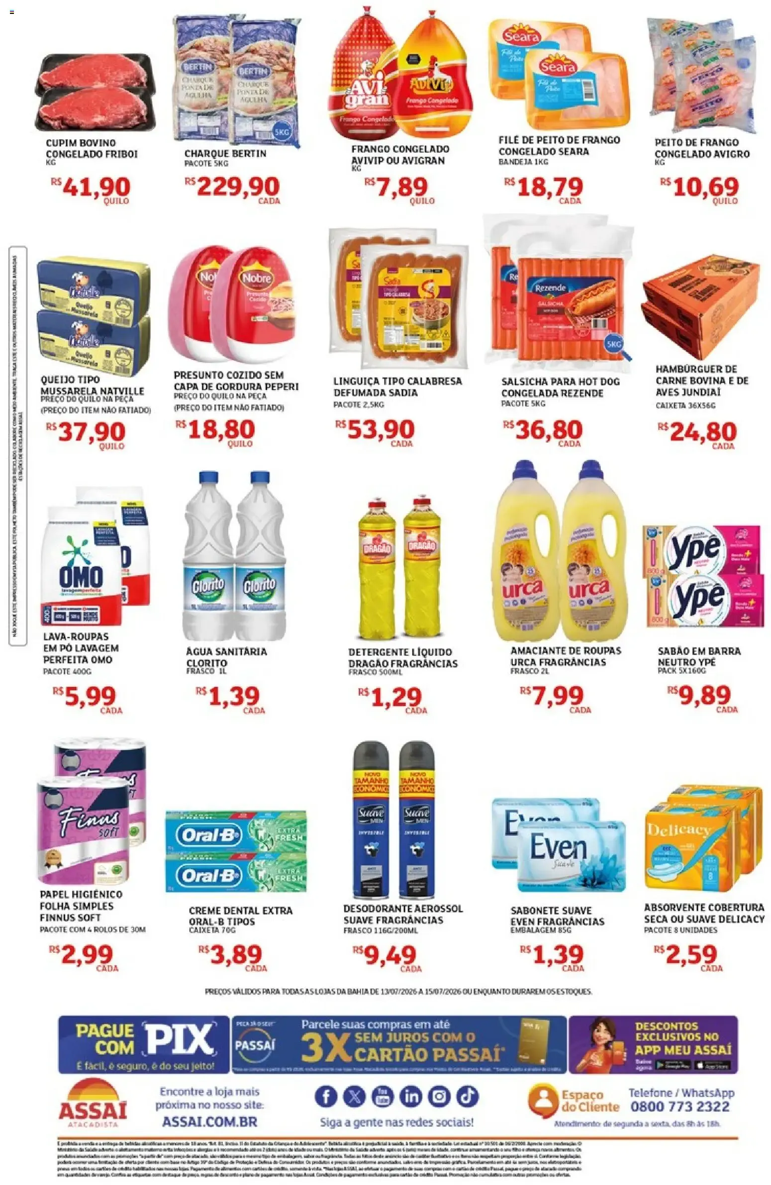 Encarte de Assaí Atacadista - Especial do Comerciante 13 de julho até 15 de julho 2026 - Pagina 2
