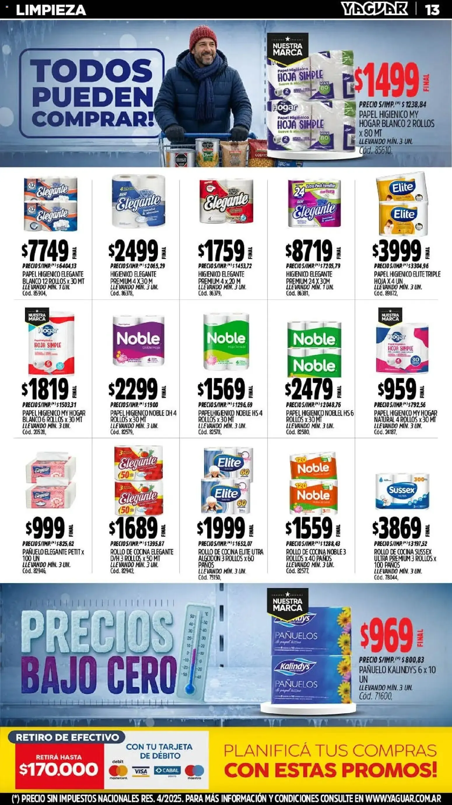 Ofertas de Yaguar - Oferta Semanal Mar del Plata del 20/07/2026 - 25/07/2026 20 de julio al 25 de julio 2026 - Página 13 del catálogo