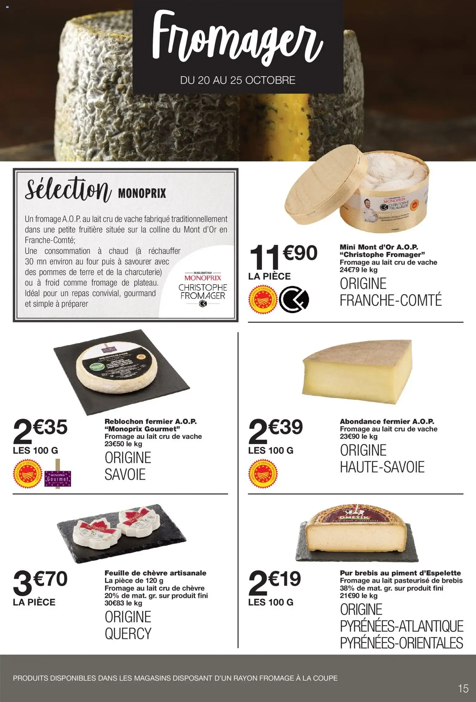 Monoprix: Viva Mexico - 50% en la 2da unidad de dulces du 20 octobre au 1 novembre 2026 - Catalogue page 15