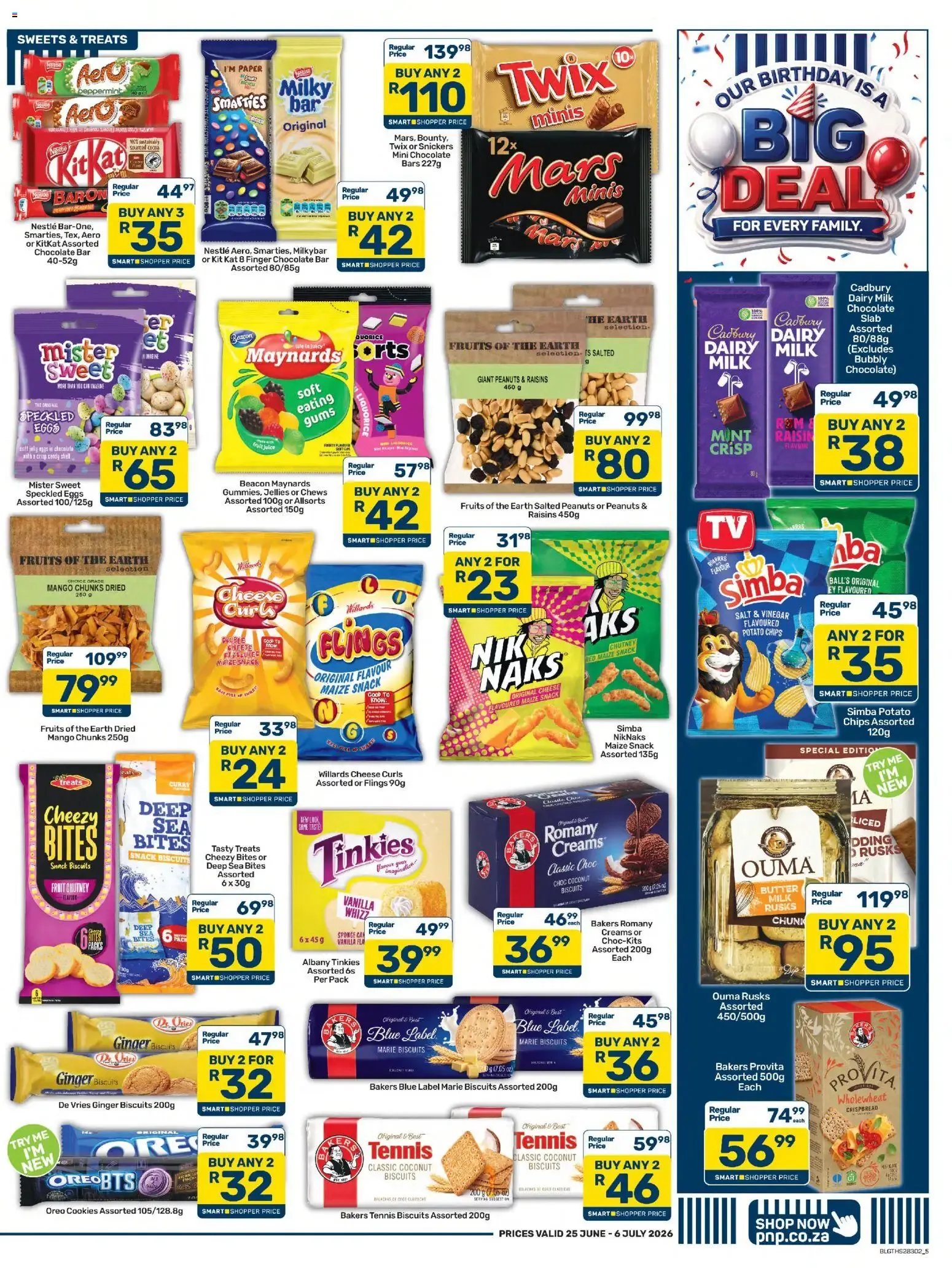 Pick n Pay - Our Birthday Big Deal from 25 June to 6 July 2026 - Catalogue Page 5