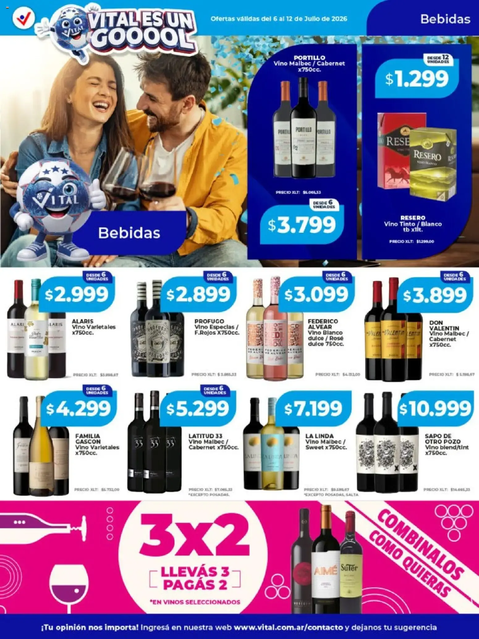 Ofertas de Vital Supermayorista - Ofertas de la Semana 6 de julio al 12 de julio 2026 - Página 8 del catálogo