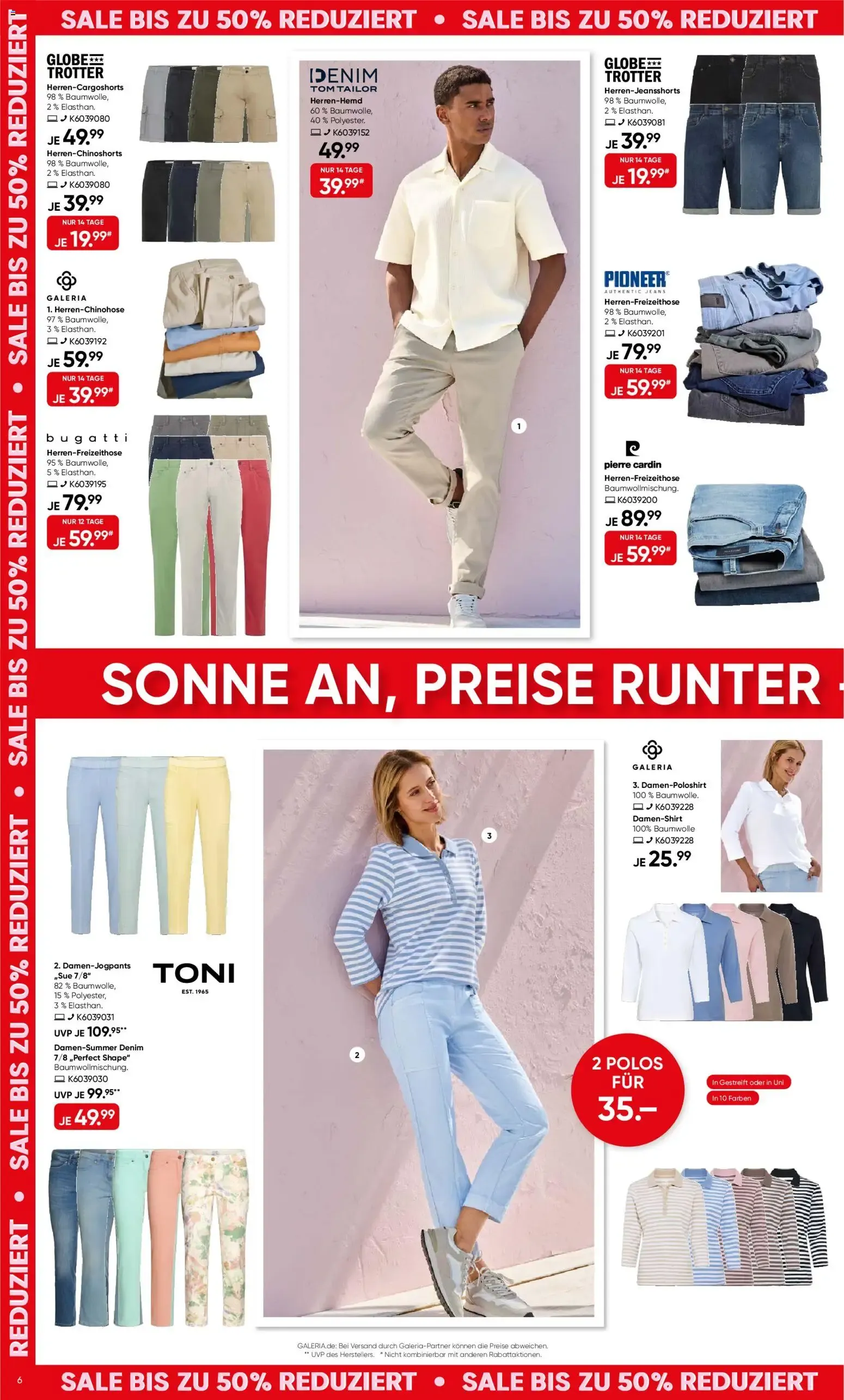 GALERIA SALE - Der Grosse Sommer Sale von 24. Juni bis 7. Juli 2026 - Prospekt seite 6