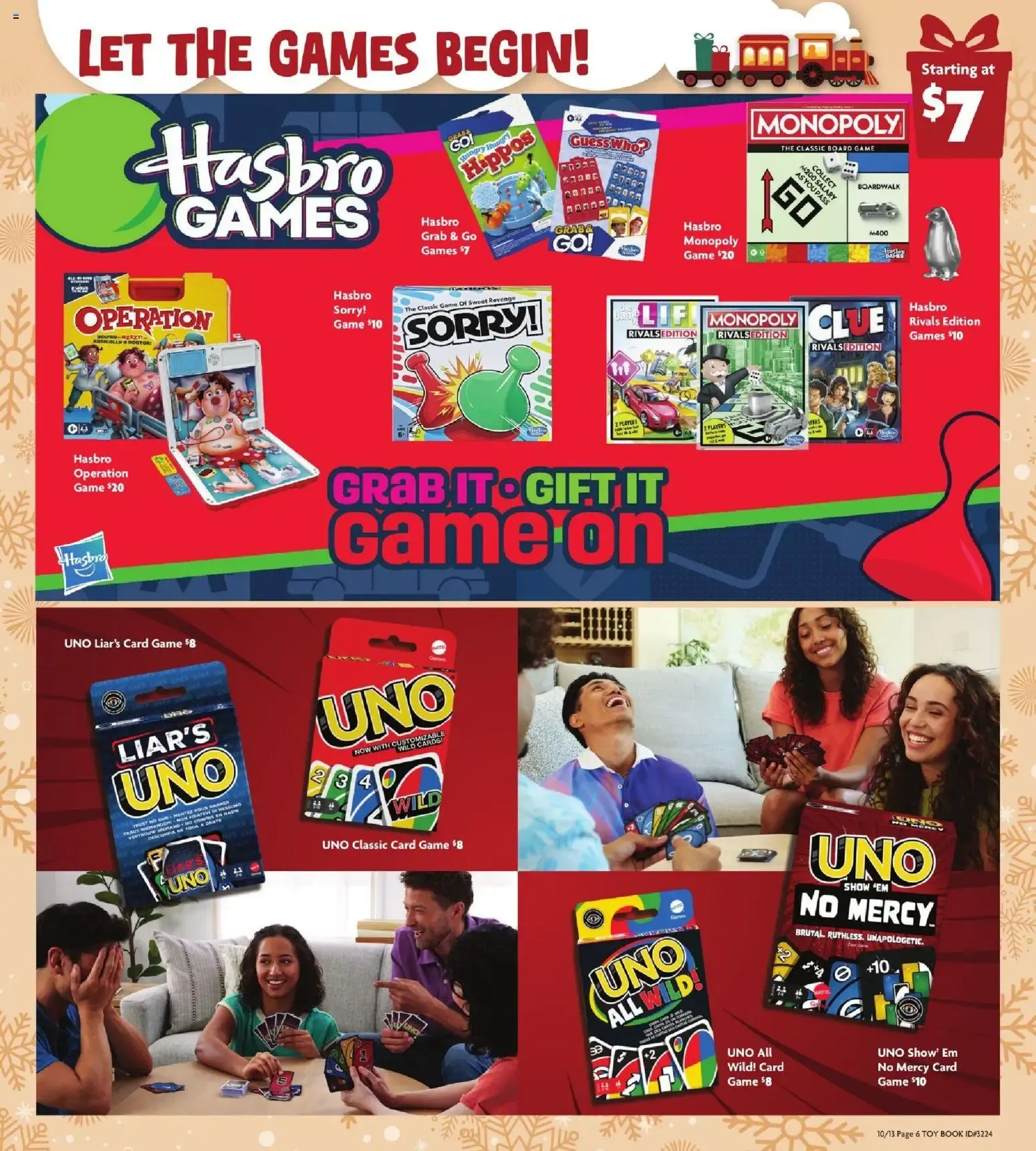Weekly promotion Family Dollar Toy Book (10/13 - 12/25 2026) - Flyer spanning from October 13 to December 25 2026 - Page 6 for Catalogue 365