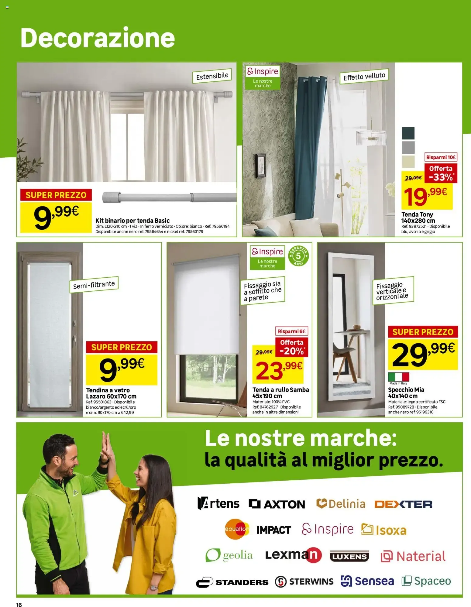 Leroy Merlin - Festa della casa: Prezzi Mai Visti! da 6 ottobre a 9 novembre di 2026 - Pagina del volantino 16