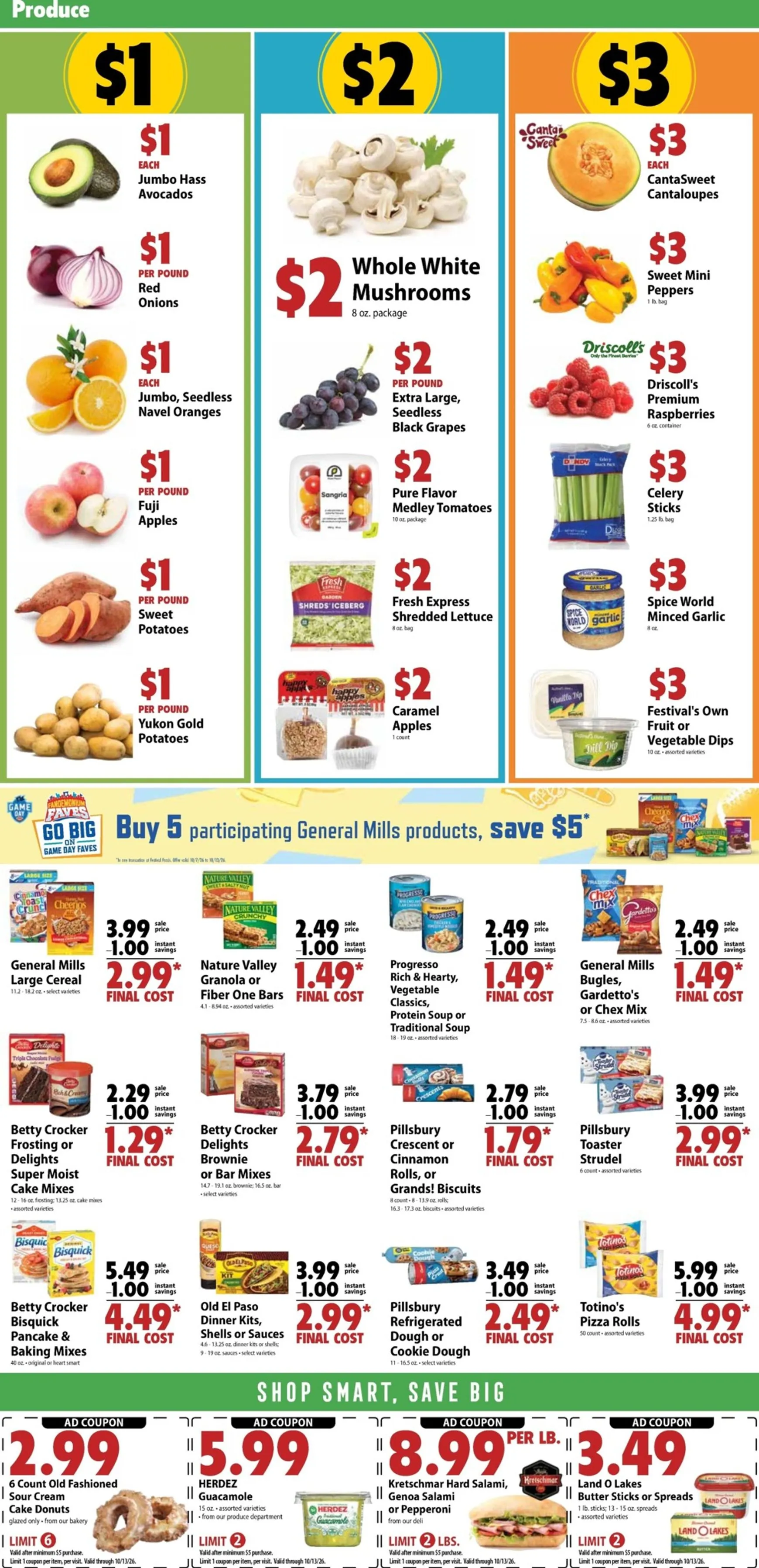 Weekly ad Current Fest Foods leaflet valid from Wednesday 10/07/2026 to Tuesday 10/13/2026 from October 7 to October 13 2026 - Page 3