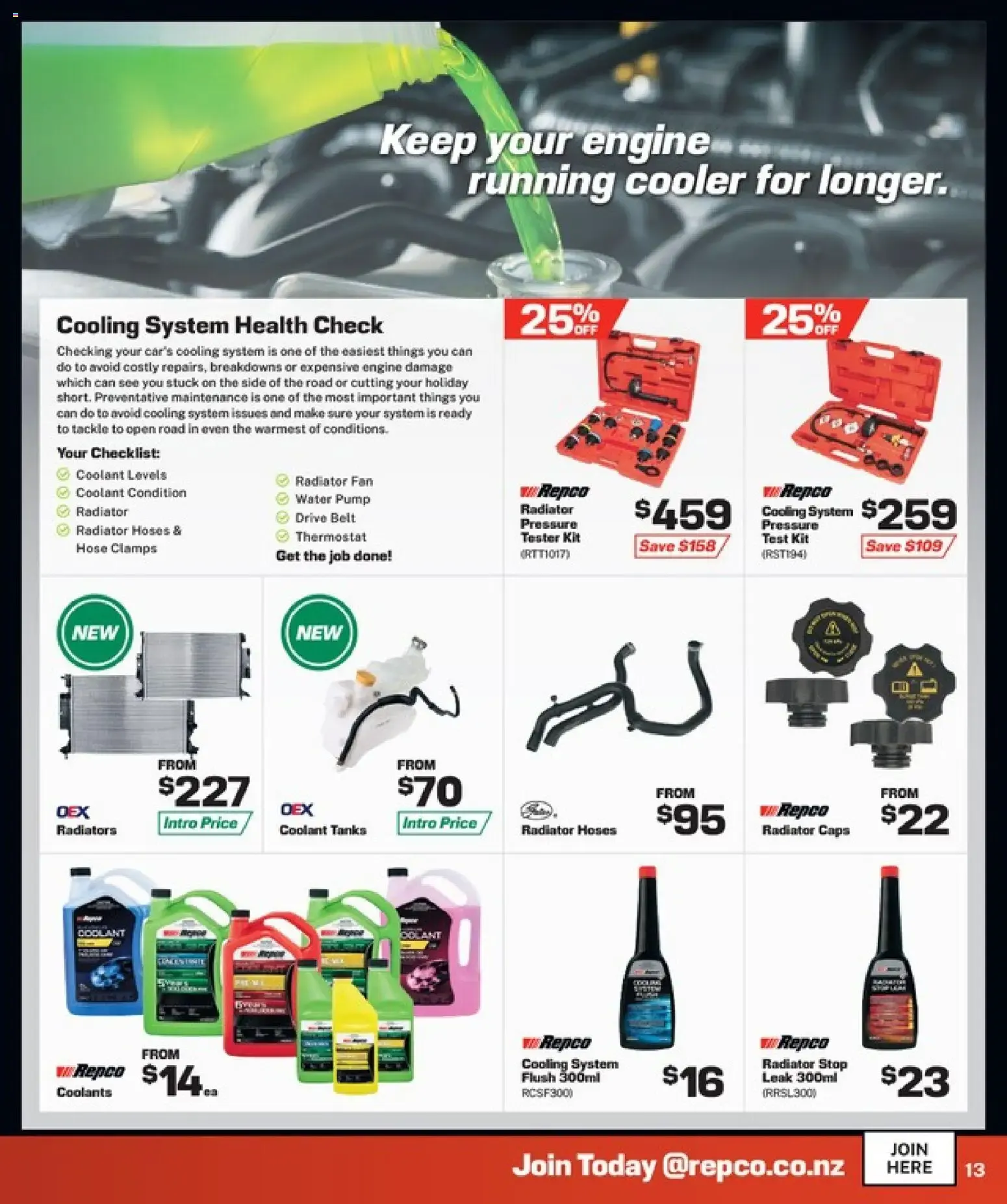 Repco new specials valid 23 Jul 2026 - 2 Aug 2026 from 23 July to 2 August 2026 - Catalogue Page 13