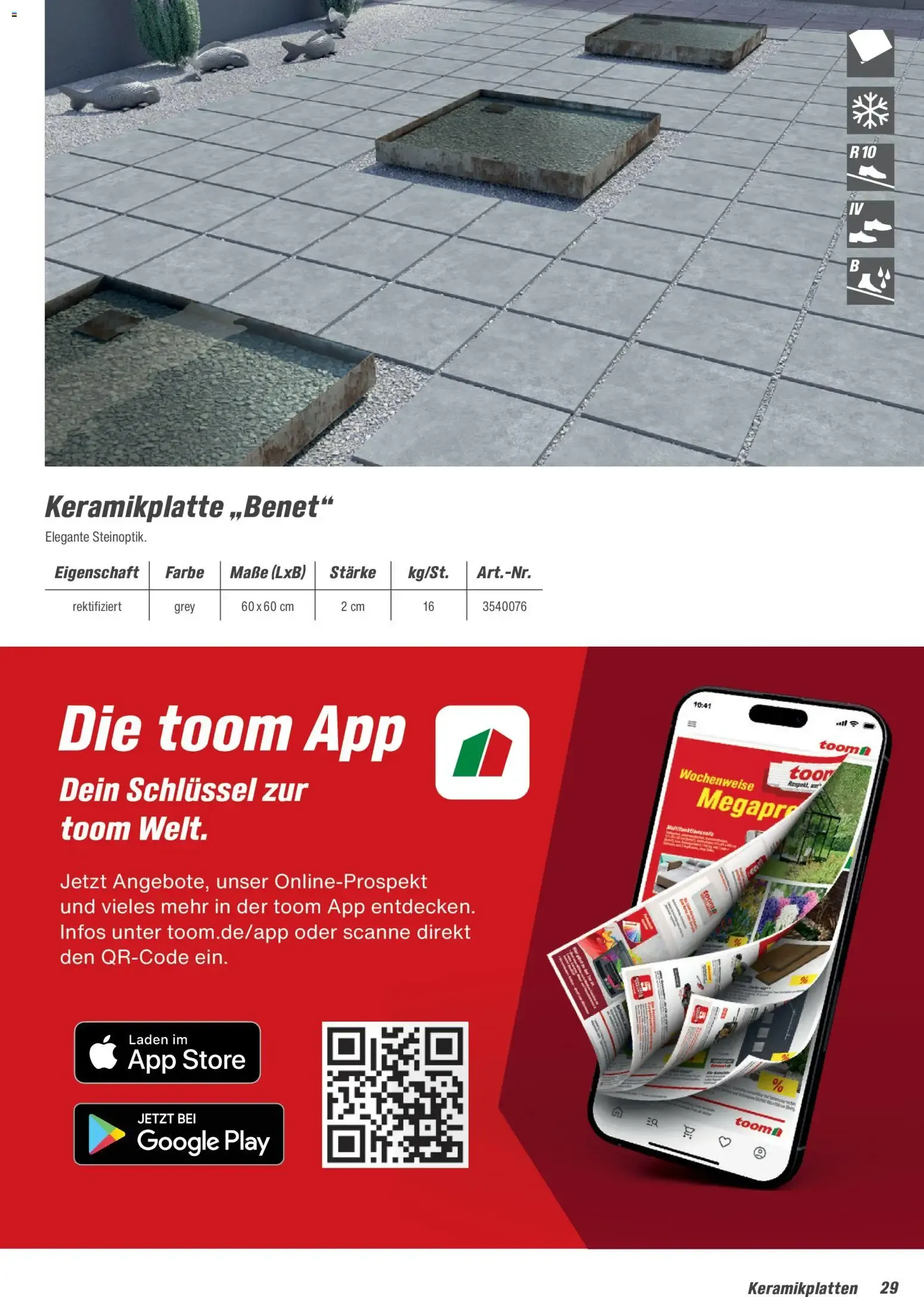 Toom Baumarkt Gartenbaustoffe 2026 (ab 20.02.2026) zum Blättern von 20. Februar bis 30. Juni 2026 - Prospekt seite 29