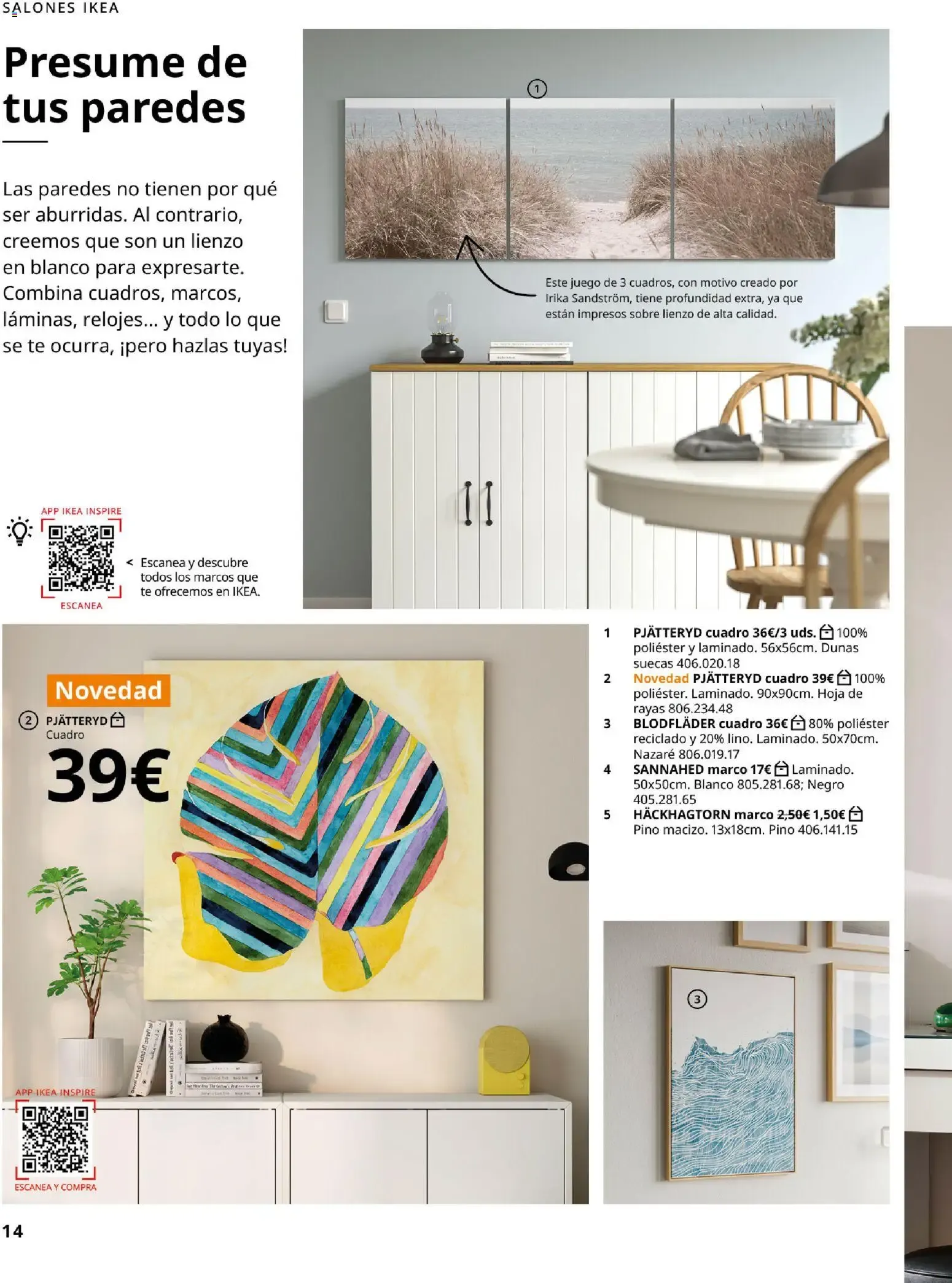 Catálogo de IKEA - Accesorios y decoración del 01/09/2026 1 de septiembre al 31 de enero 2027 - Página 14