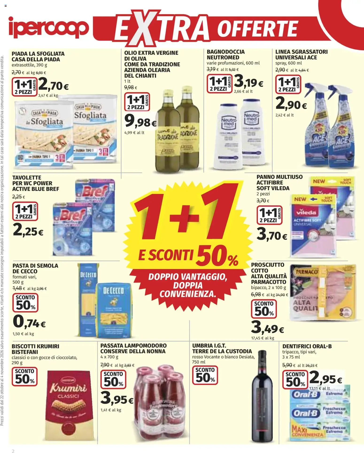 Anteprima volantino Ipercoop dal 22/10/2026 - nuovo offerte da 22 ottobre a 4 novembre di 2026 - Pagina del volantino 2
