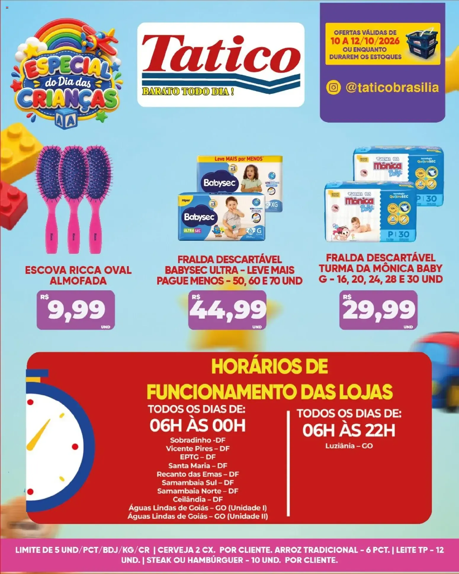 Encarte de Tatico - Especial Dia das Crianças 10 de outubro até 12 de outubro 2026 - Pagina 12