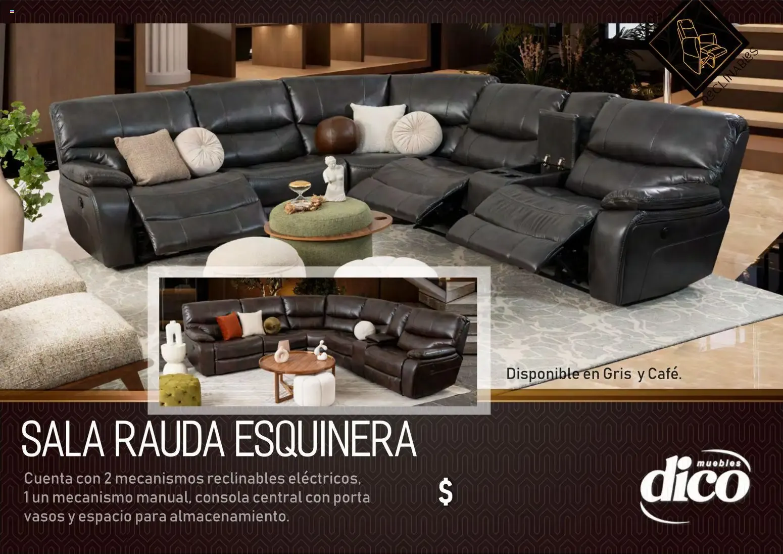 Catálogo de Muebles Dico catálogo Salas reclinables (27/03/2026 - 31/08/2026) - catálogo en línea 27 de marzo al 31 de agosto 2026 - Pagina 28