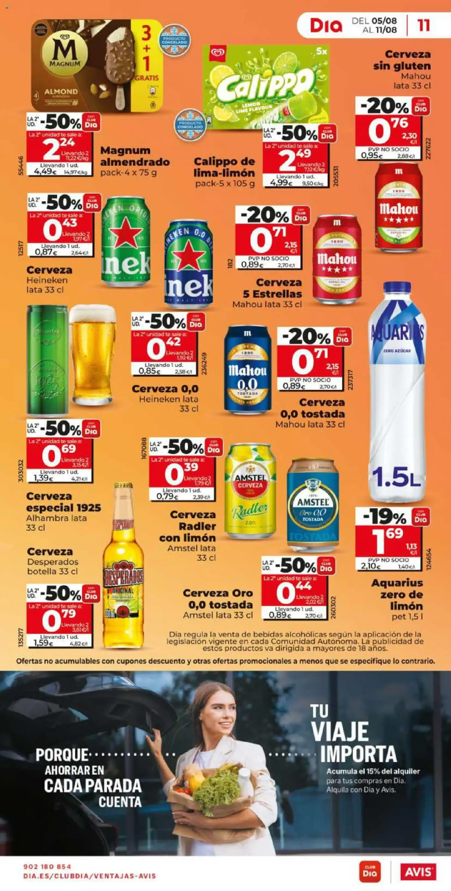 Catálogo de Dia - folleto Market del 05/08/2026 | Ofertas 5 de agosto al 11 de agosto 2026 - Página 11