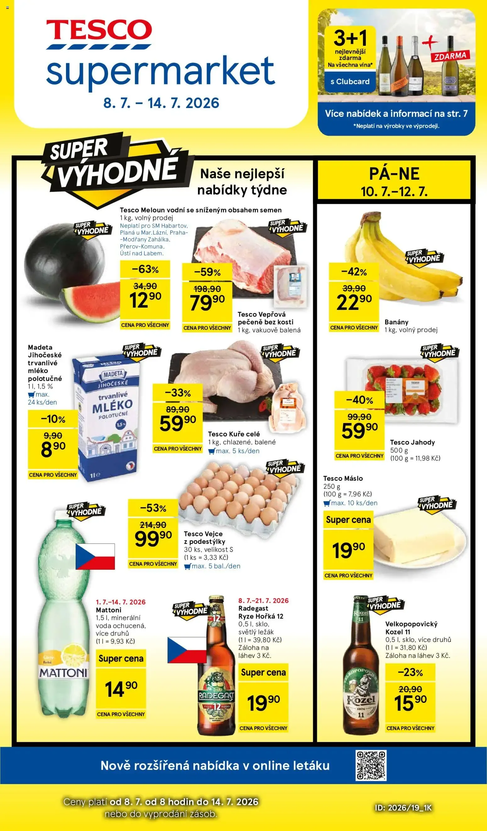 Tesco leták na tento + příští týden 08.07.2026 - 8. července 14. července 2026 - Page 1