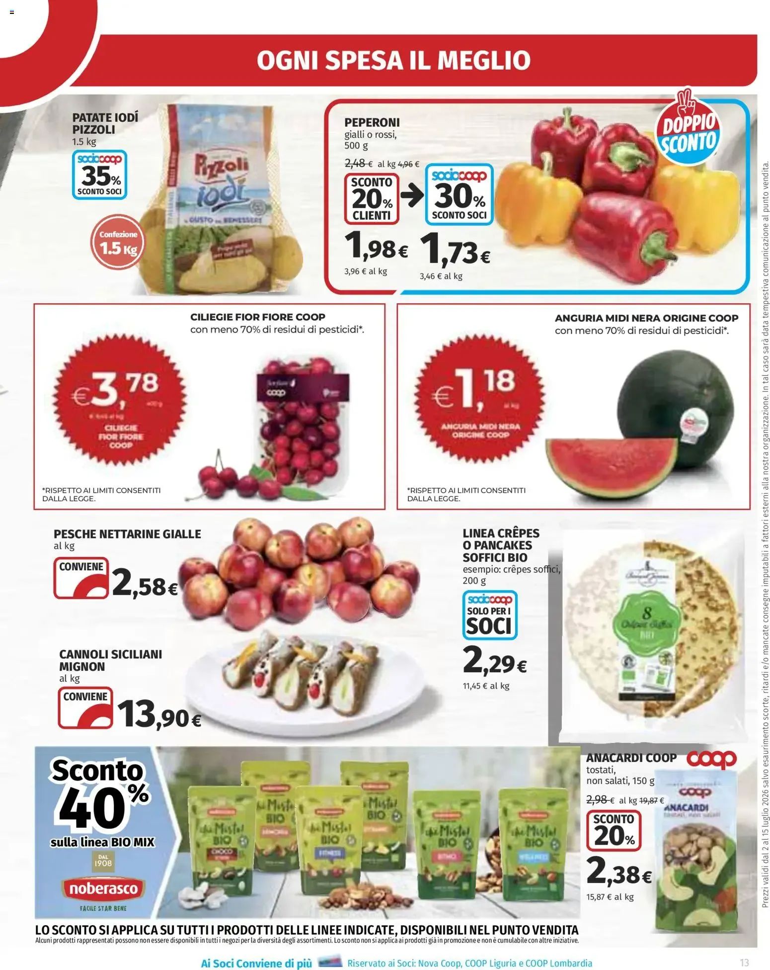 Anteprima volantino Ipercoop dal 02/07/2026 - nuovo offerte da 2 luglio a 15 luglio di 2026 - Pagina del volantino 13