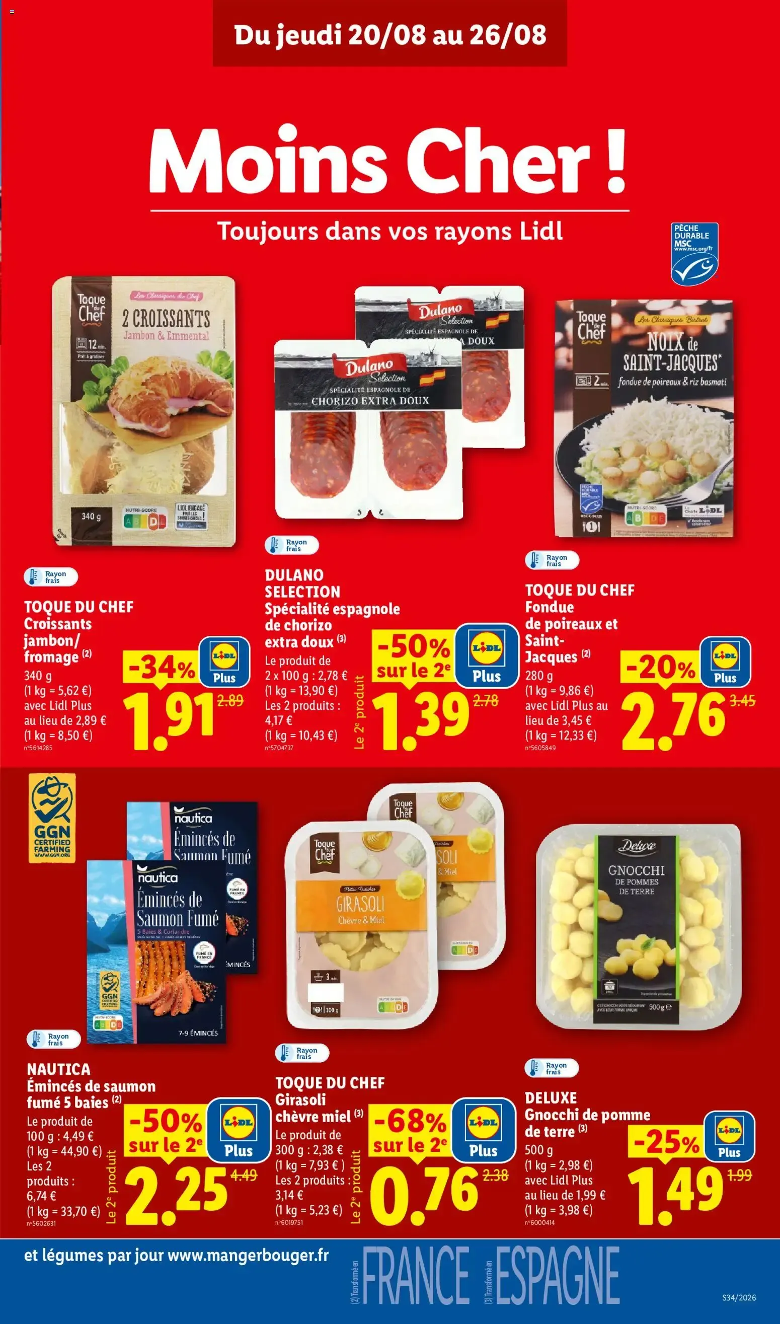 LIDL: La rentrée des économies! du 20 août au 26 août 2026 - Catalogue page 13