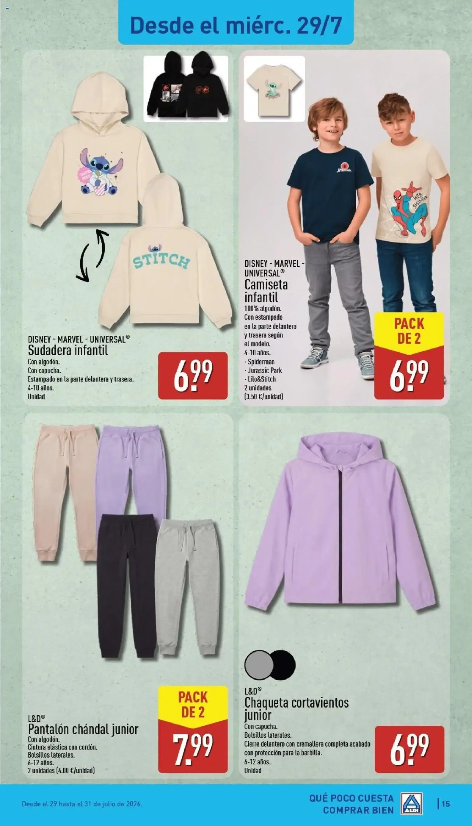 Catálogo de Aldi: Frescura a precios para tirarse a la piscina 27 de julio al 2 de agosto 2026 - Página 15