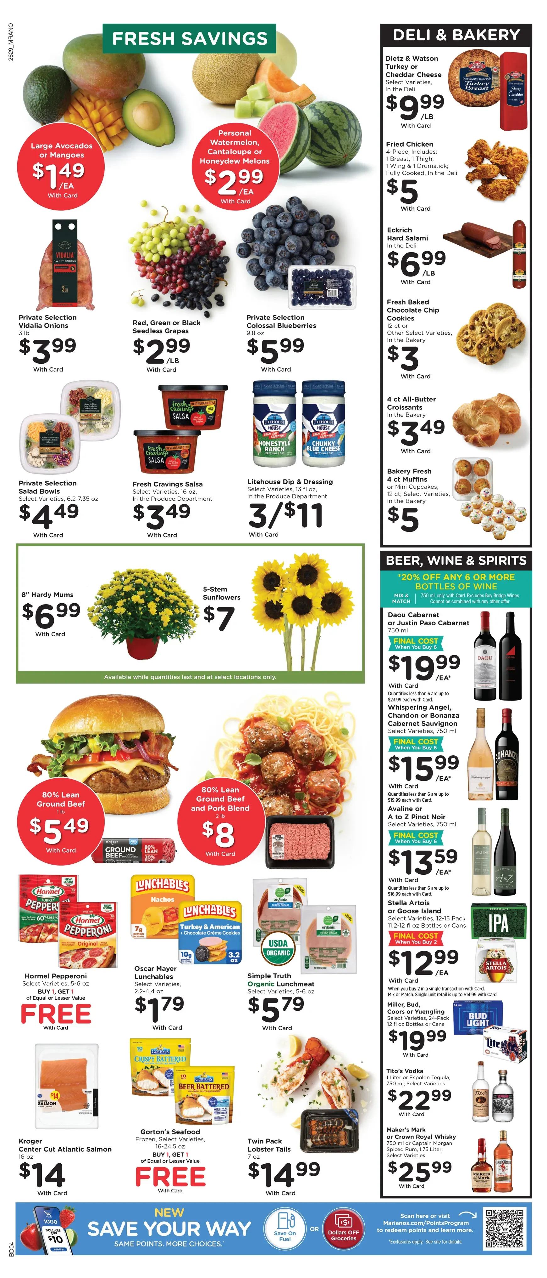 Weekly promotion Future Mariano's flyer valid from Wednesday 08/19/2026 to Tuesday 08/25/2026 spanning from August 19 to August 25 2026 - Page 10 for Catalogue 365