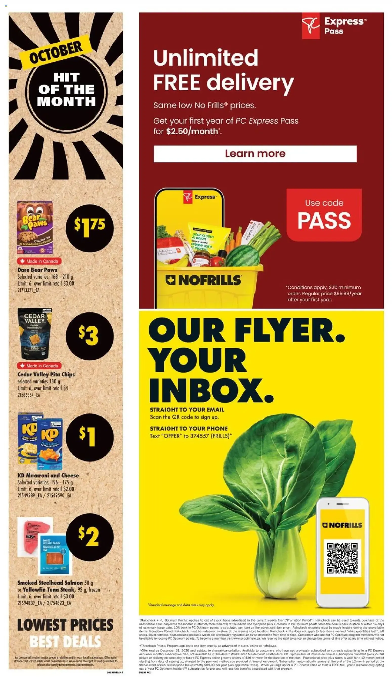No Frills weekly flyer / circulaire from Oct 15, 2026 > weekly specials & deals from October 15 to October 21 2026 - flyer page 19