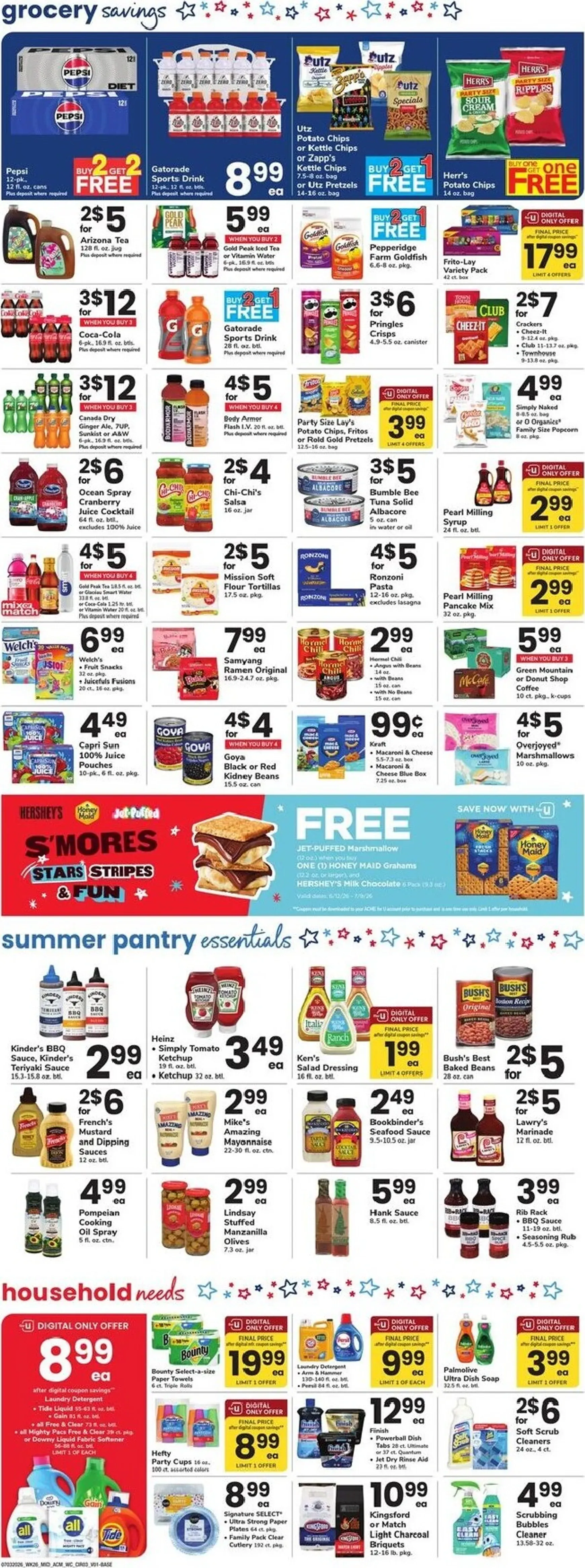 Weekly ad Current ACME leaflet valid from Friday 07/03/2026 to Thursday 07/09/2026 from July 3 to July 9 2026 - Page 3