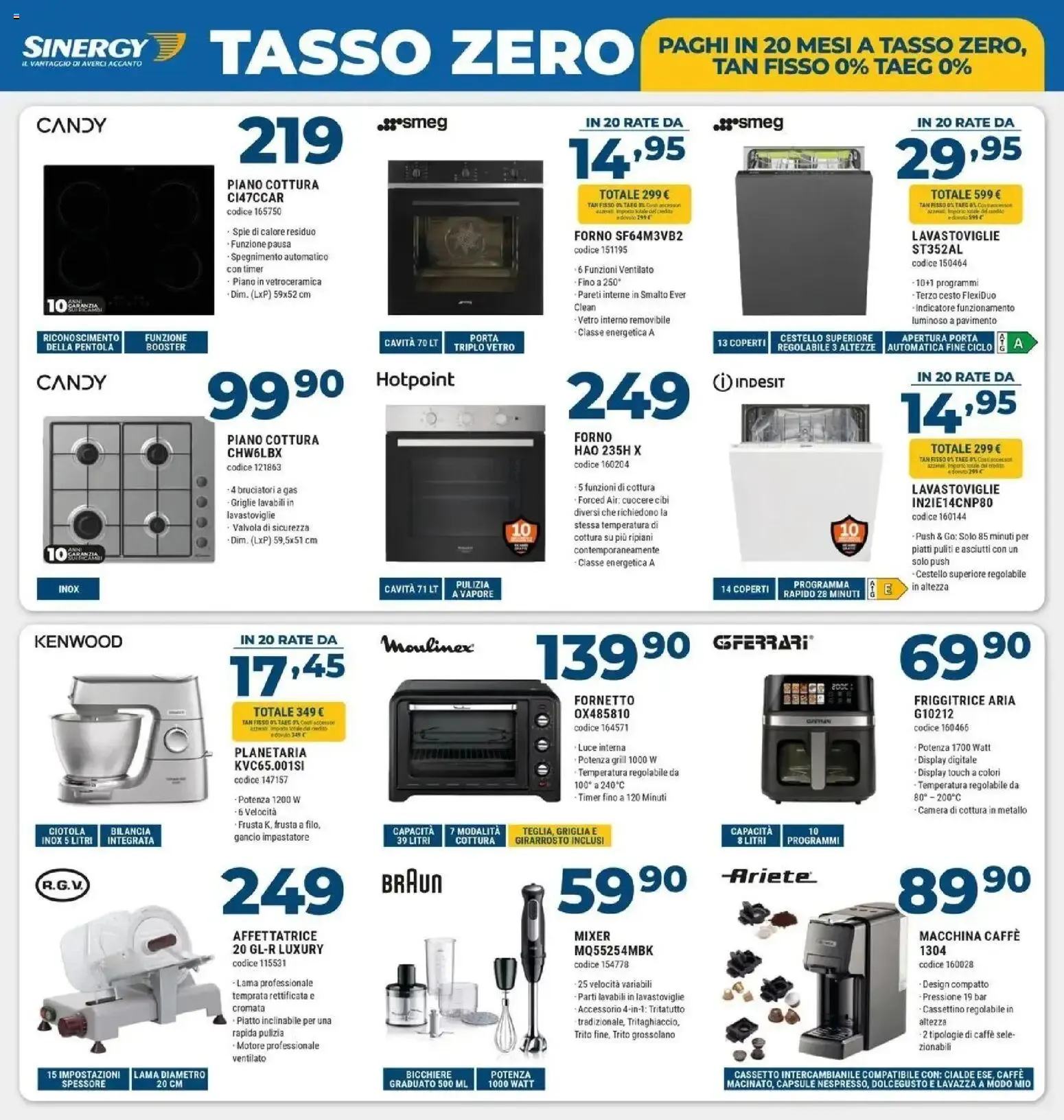 Sinergy: ALTA TECNOLOGIA, ZERO PENSIERI TASSO ZERO da 2 ottobre a 21 ottobre di 2026 - Pagina del volantino 4