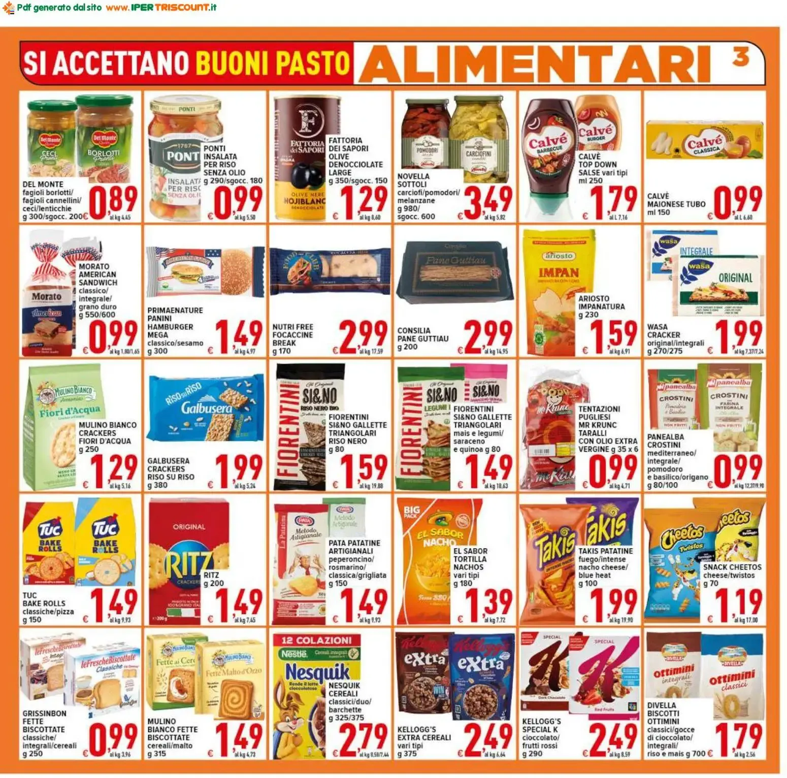 Ipertriscount volantino dal 10/06/2026 - online Offerte da 10 giugno a 18 giugno di 2026 - Pagina del volantino 3