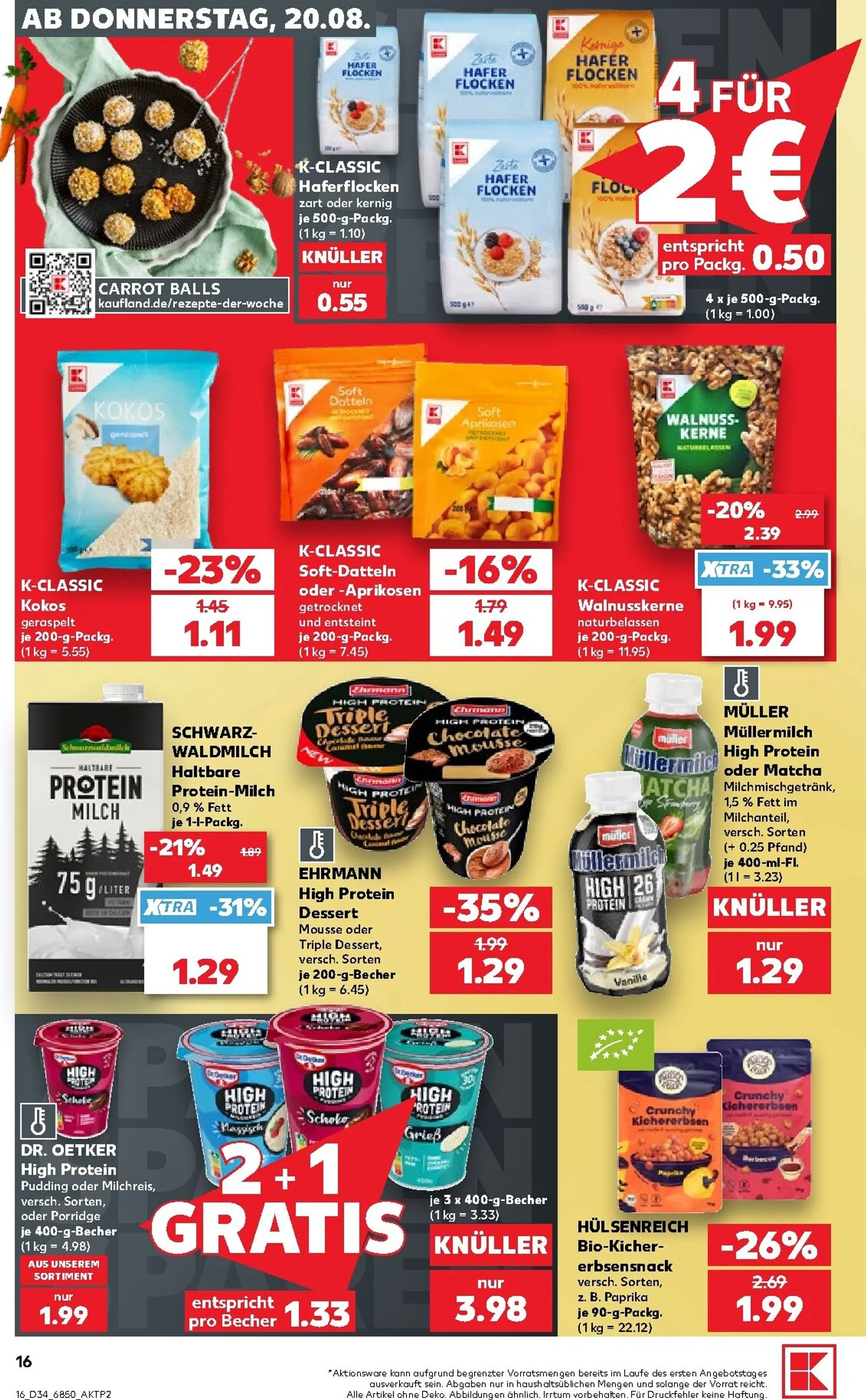Kaufland Prospekt nächste Woche – von Donnerstag 20.08.2026 bis Mittwoch 26.08.2026 von 20. August bis 26. August 2026 - Prospekt seite 16