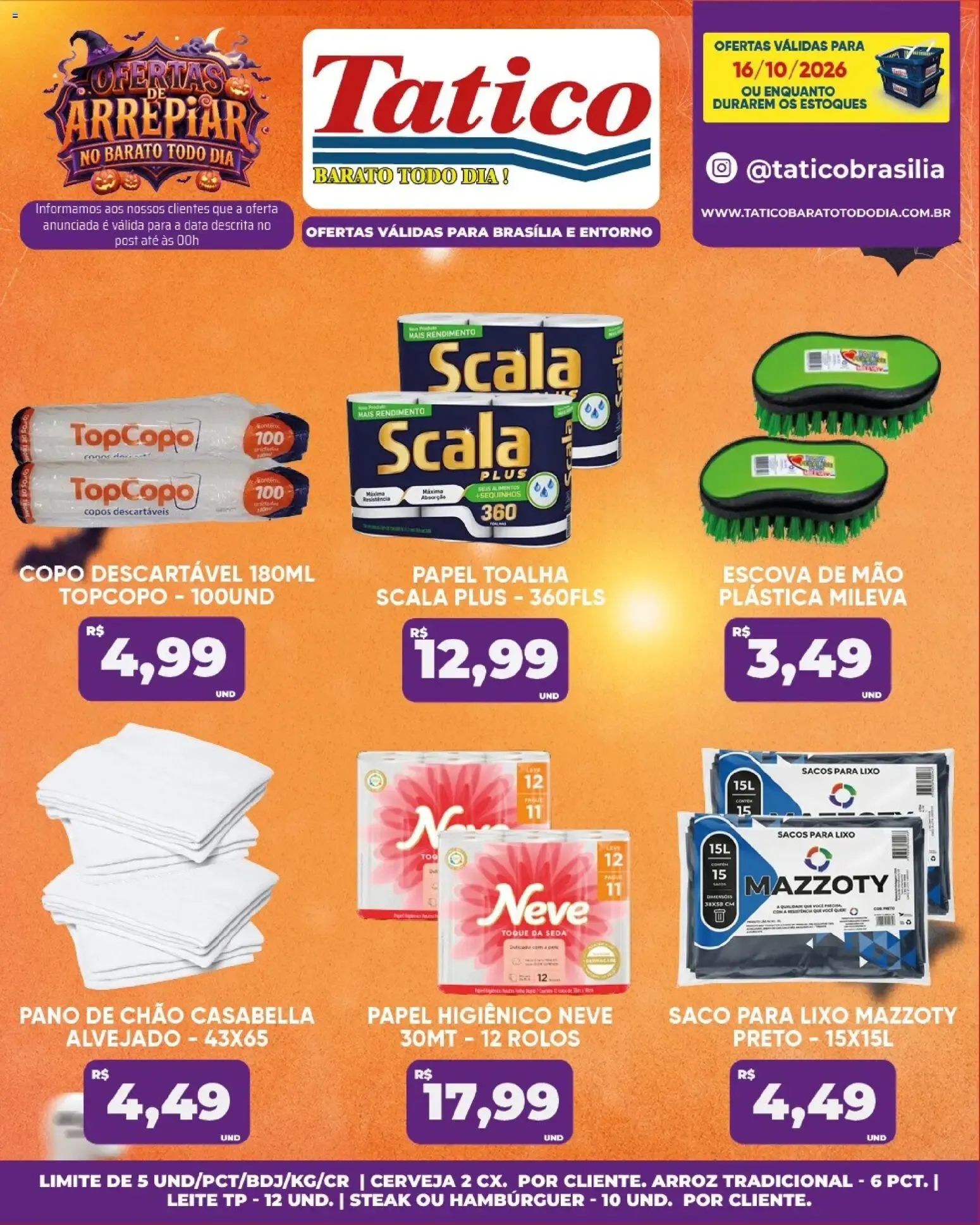 Encarte de Tatico ofertas do Dia de 16/10/2026 | Promoções Online 16 de outubro até 16 de outubro 2026 - Pagina 18