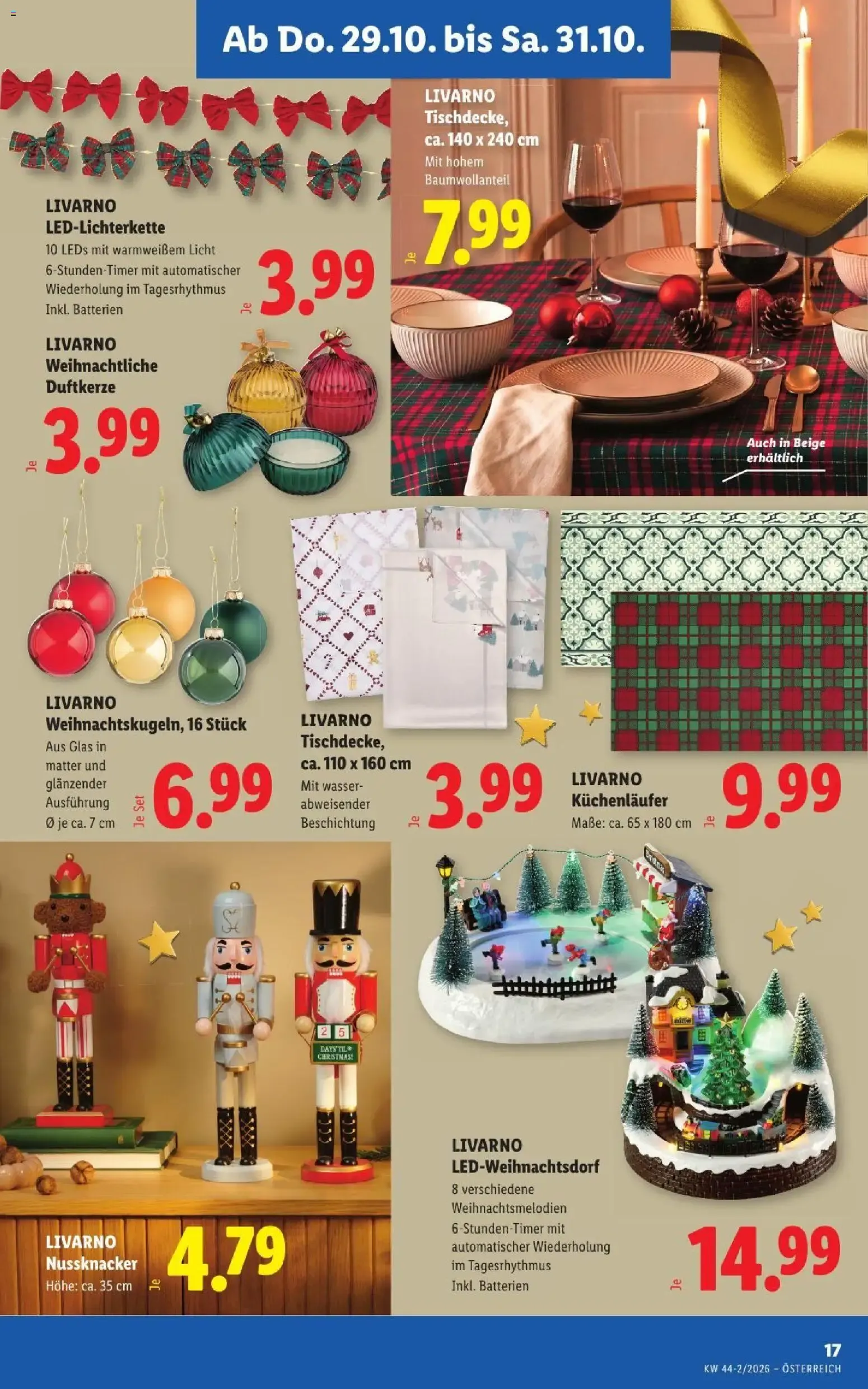 Lidl Flugblatt ab 29.10.2026 - Angebote ab donnerstag von 29. Oktober bis 31. Oktober 2026 - Flugblätt seite  23