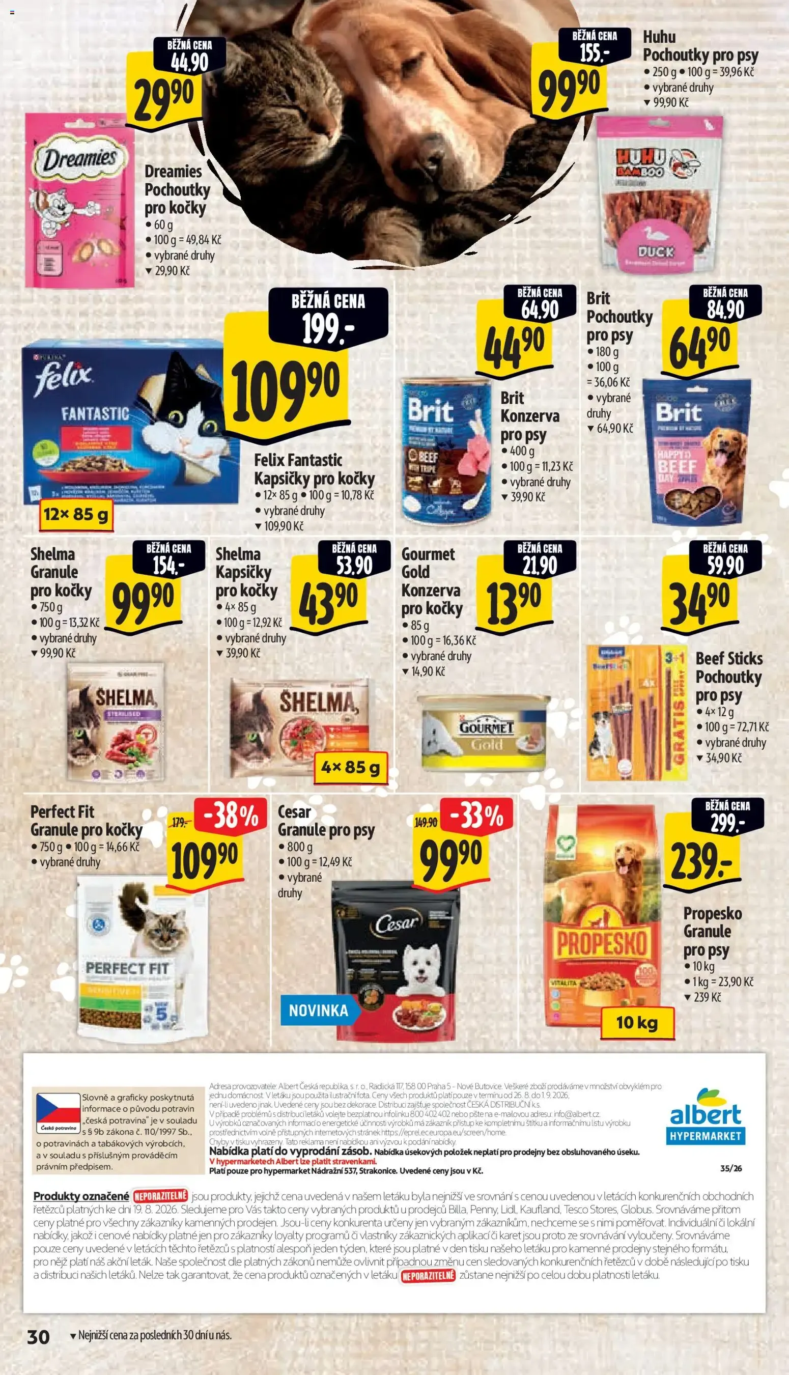 Albert leták - Hypermarket - Strakonice od 26.08.2026 - Akční leták - 26. srpna 1. září 2026 - Page 40