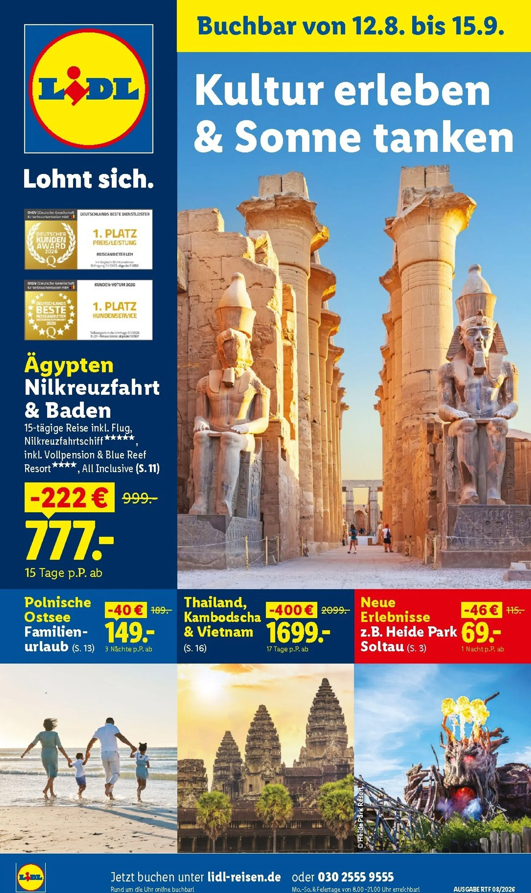 Lidl Kultur erleben & Sonne tanken