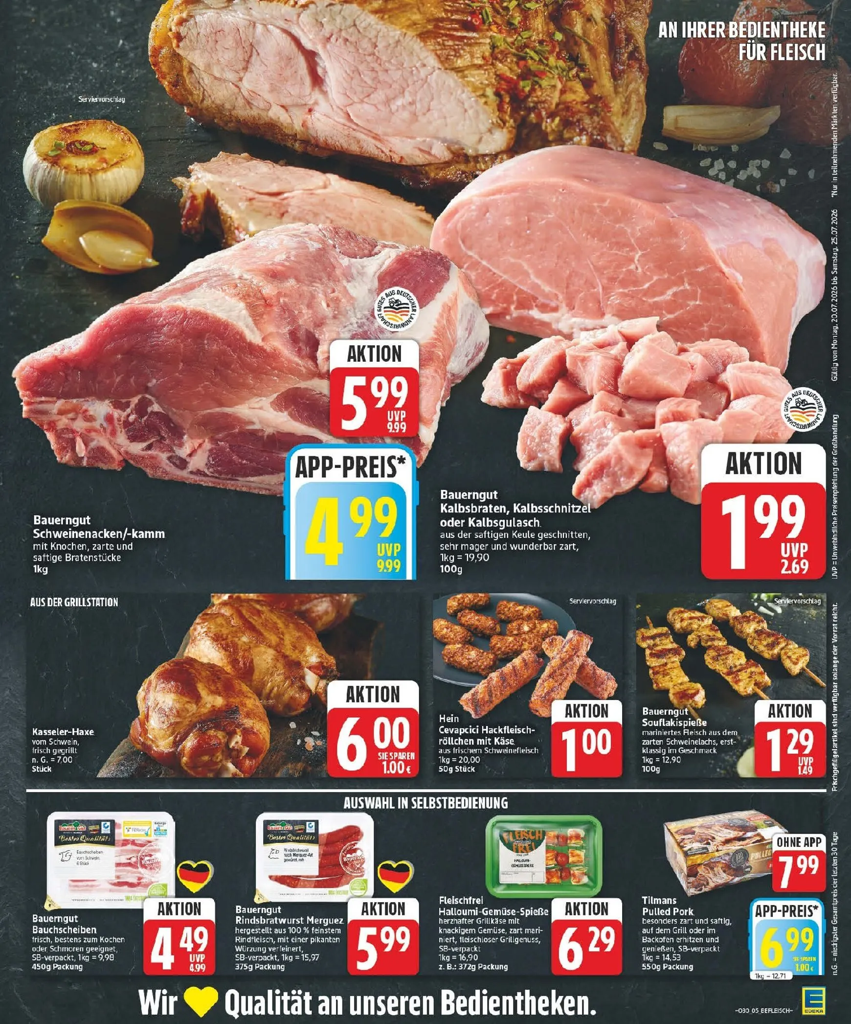 Edeka Prospekt nächste Woche – von Montag 20.07.2026 bis Samstag 25.07.2026 von 20. Juli bis 25. Juli 2026 - Prospekt seite 5