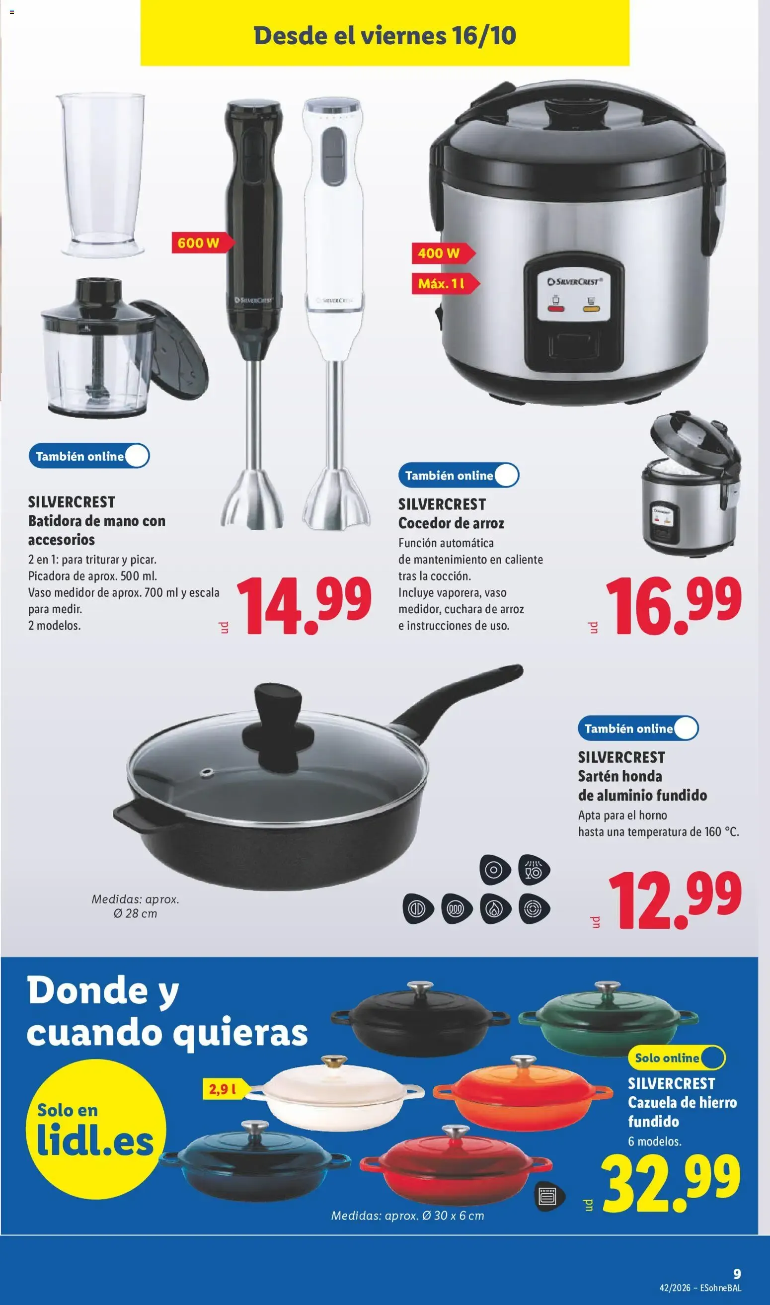 Catálogo de Lidl folleto de bazar del 12/10/2026 | Ofertas 12 de octubre al 18 de octubre 2026 - Página 29