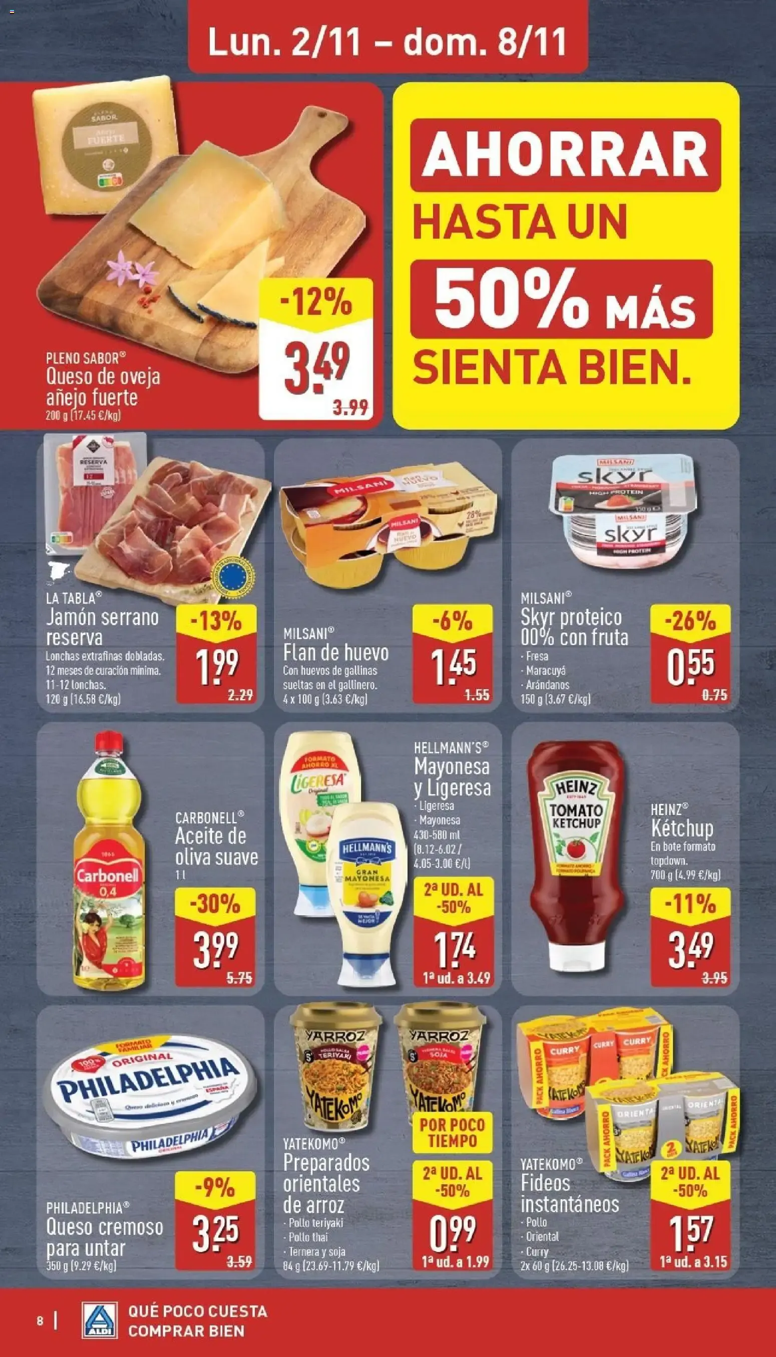 Catálogo de Aldi folleto Península del 02/11/2026 | Catálogo 2 de noviembre al 8 de noviembre 2026 - Página 8