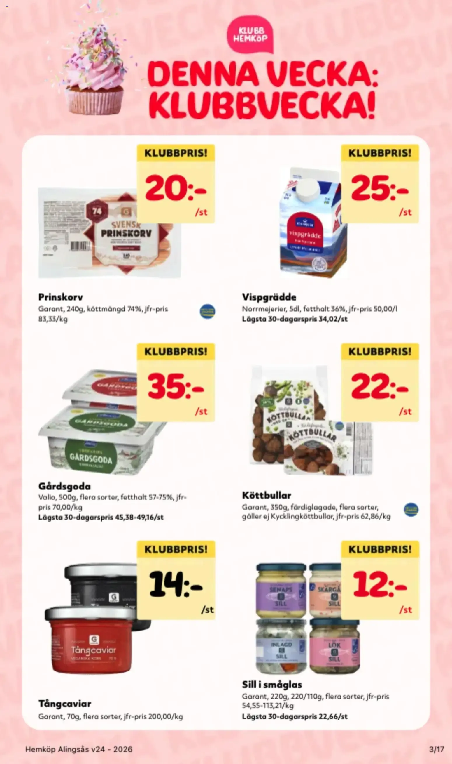 Hemköp VECKANS BÄSTA PRISER! från 8 juni till 14 juni 2026 - Reklamblad sidor 3