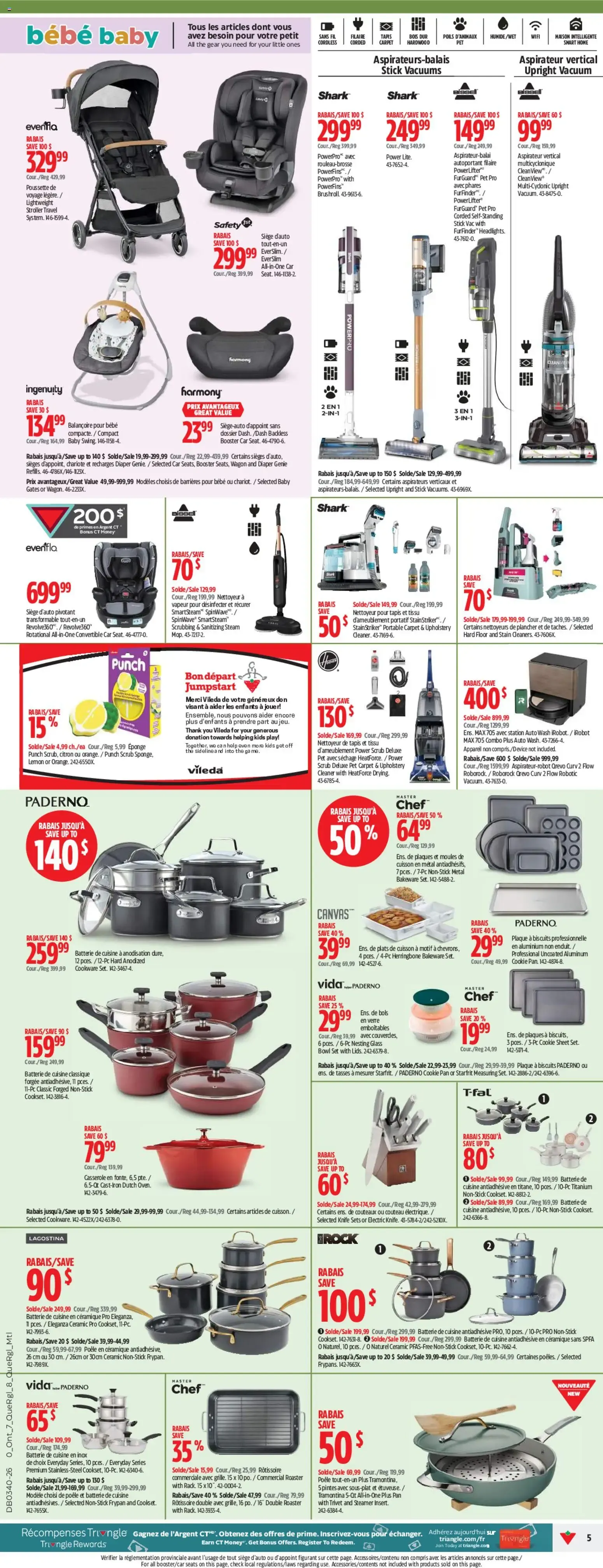 Canadian Tire circulaire from Oct 1, 2026 > weekly specials & deals from October 1 to October 7 2026 - flyer page 5