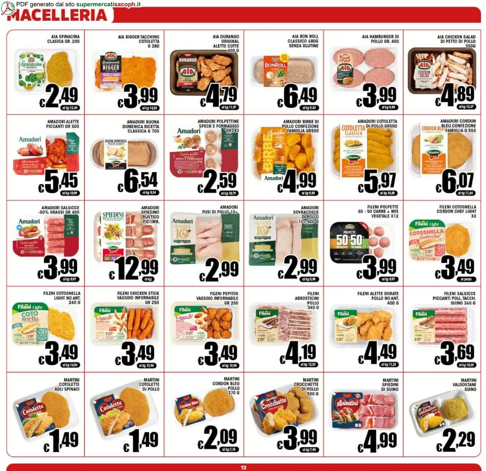 Sacoph volantino dal 01/07/2026 - online Offerte da 1 luglio a 9 luglio di 2026 - Pagina del volantino 12
