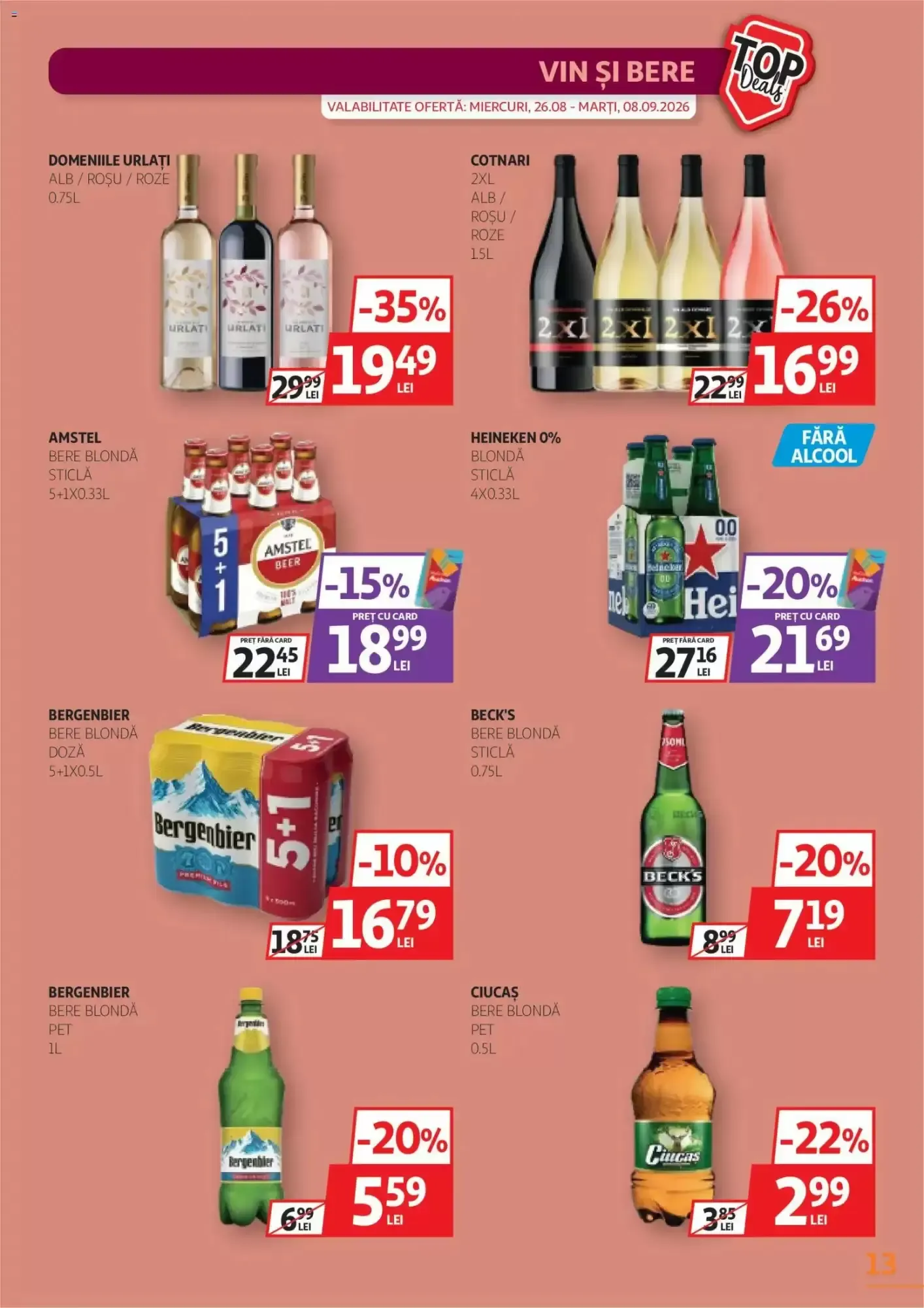 Catalog Catalog Auchan de la 26 august până la 8 septembrie 2026 - Revista Pagina 13