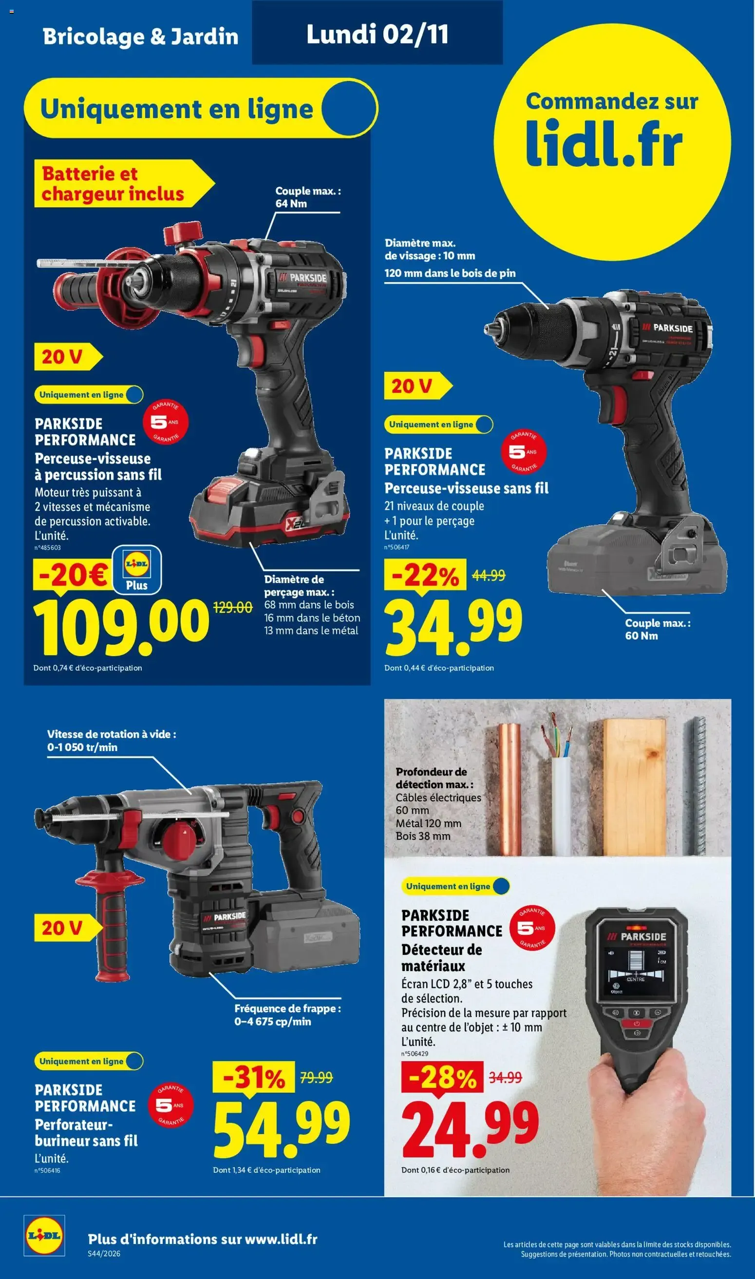 LIDL: Faites briller les fêtes à prix minis ! du 29 octobre au 4 novembre 2026 - Catalogue page 8