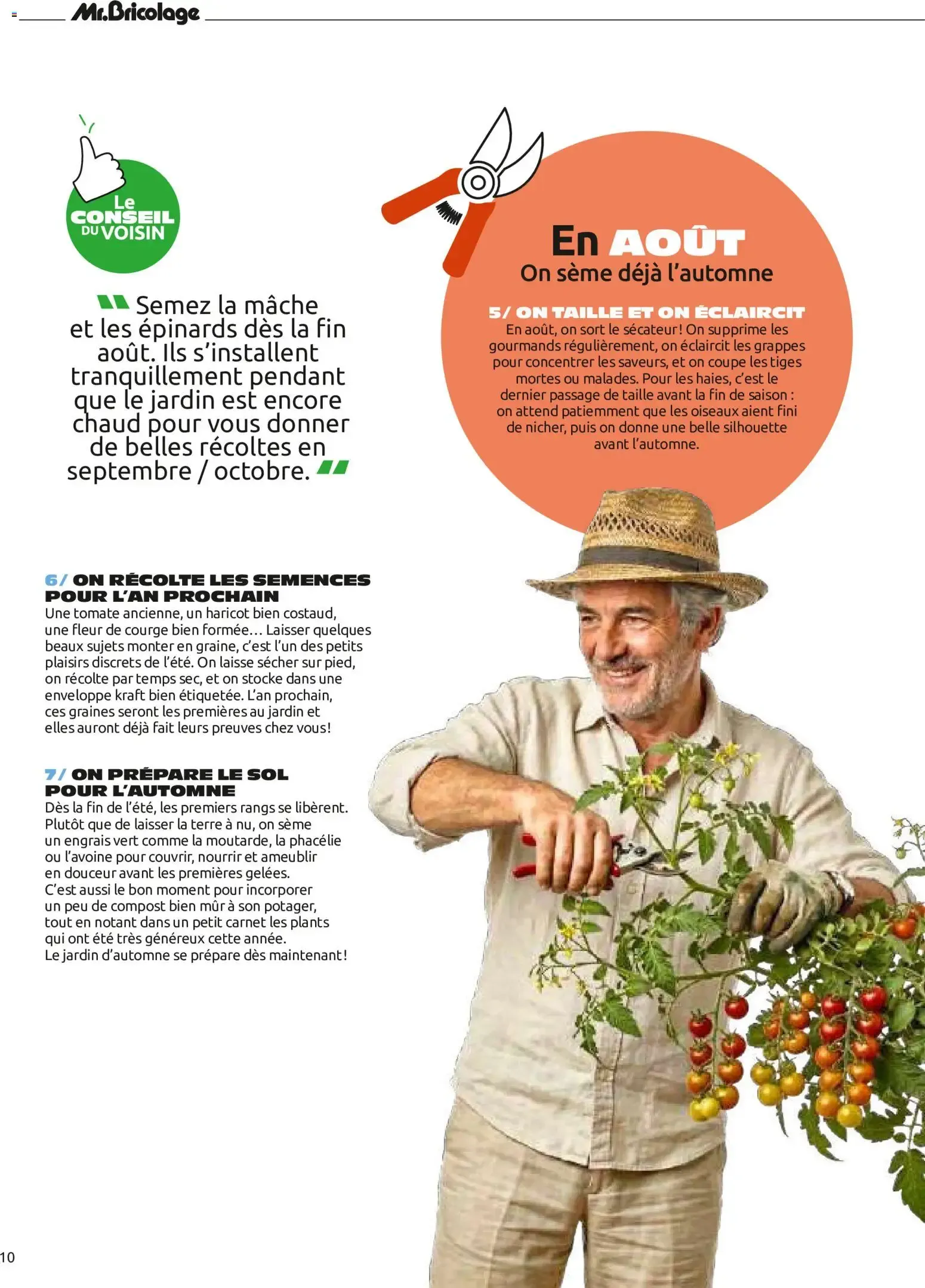 Entre VOISINS... LE MAGAZINE DU "FAIRE ENSEMBLE" du 3 juillet au 16 septembre 2026 - Catalogue page 10