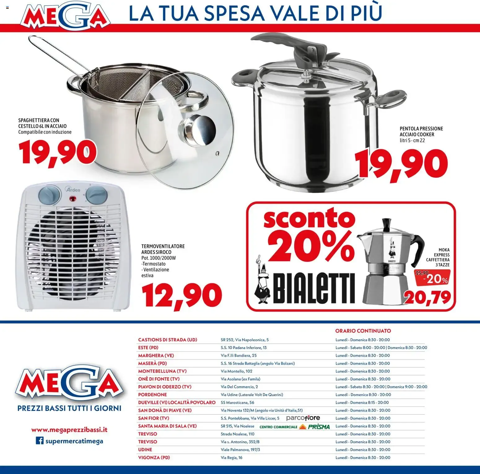 Mega: Prezzi Bassi Tutti i Giorni da 1 ottobre a 14 ottobre di 2026 - Pagina del volantino 13
