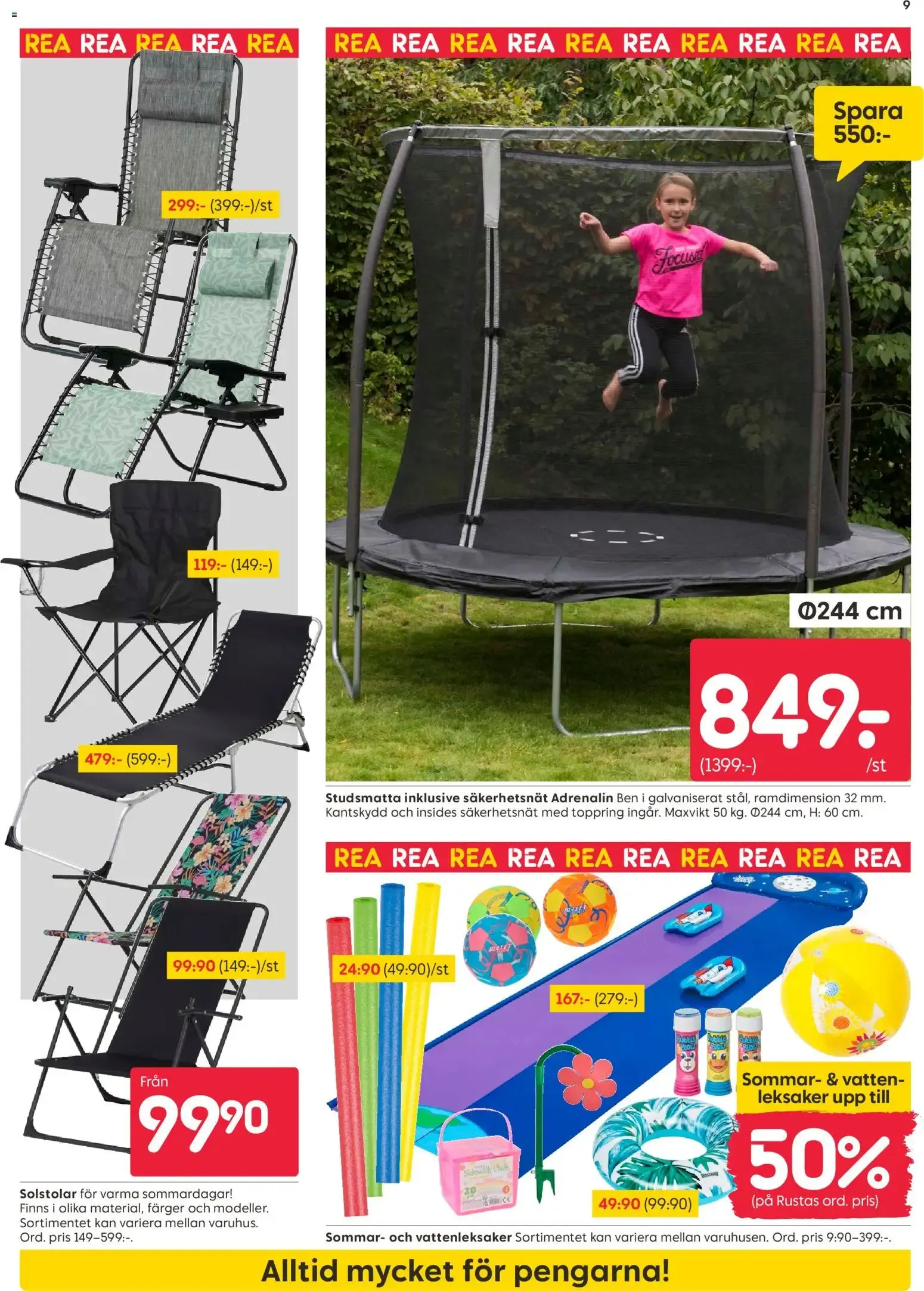 Rusta erbjudanden från 13/07/2026 - 19/07/2026 > Reklamblad nuvarande rabatter från 13 juli till 19 juli 2026 - Reklamblad sidor 9