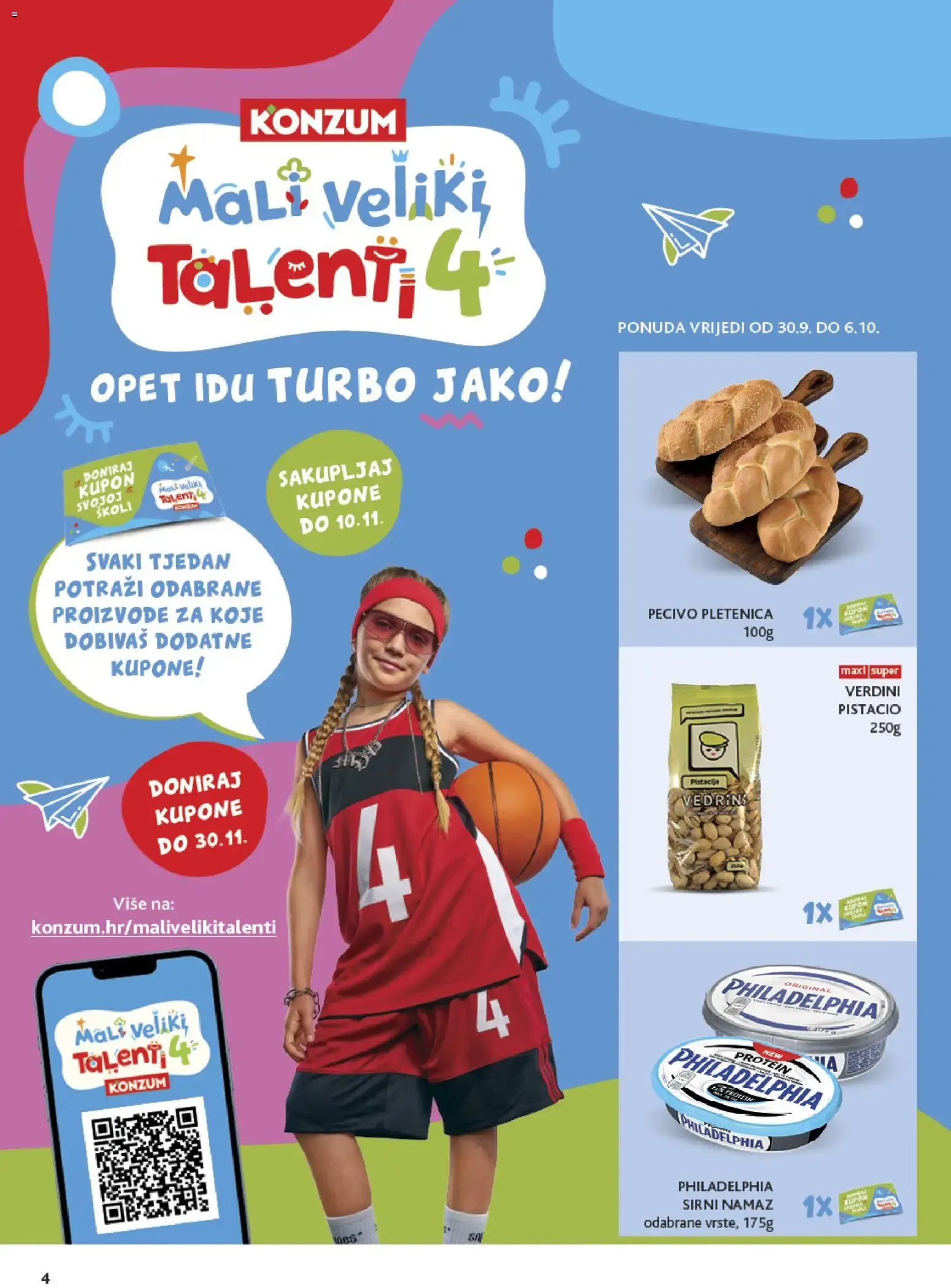 Katalog Konzum Katalog 40/2026 od 30. rujna do 6. listopada 2026. - Pregled Stranica 4