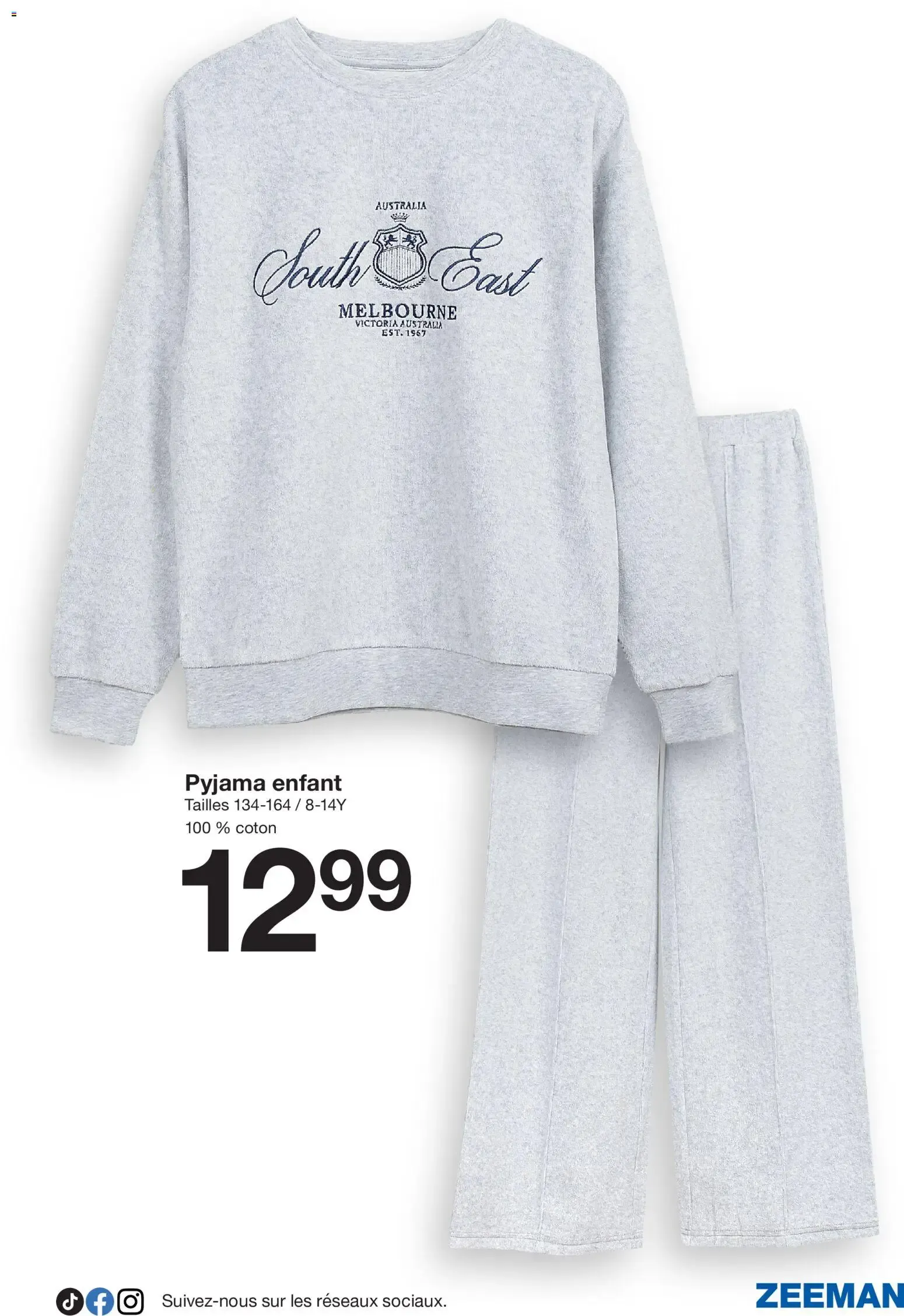 Cette semaine : des pyjamas chauds pour tout le monde. du 24 octobre au 6 novembre 2026 - Catalogue page 5