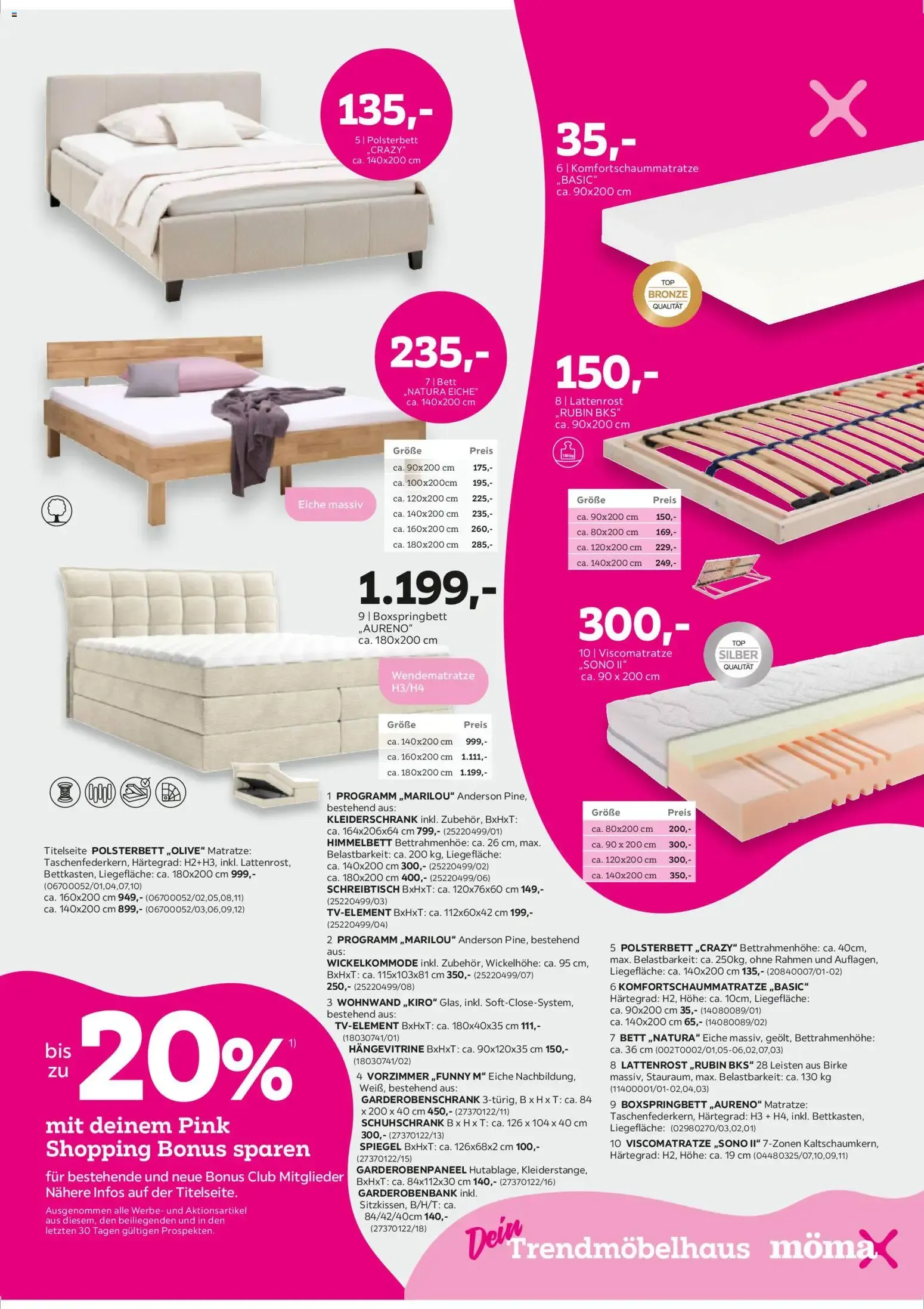 Mömax Pink Shopping (ab 20.09.2026) zum Blättern von 20. September bis 4. Oktober 2026 - Prospekt seite 3