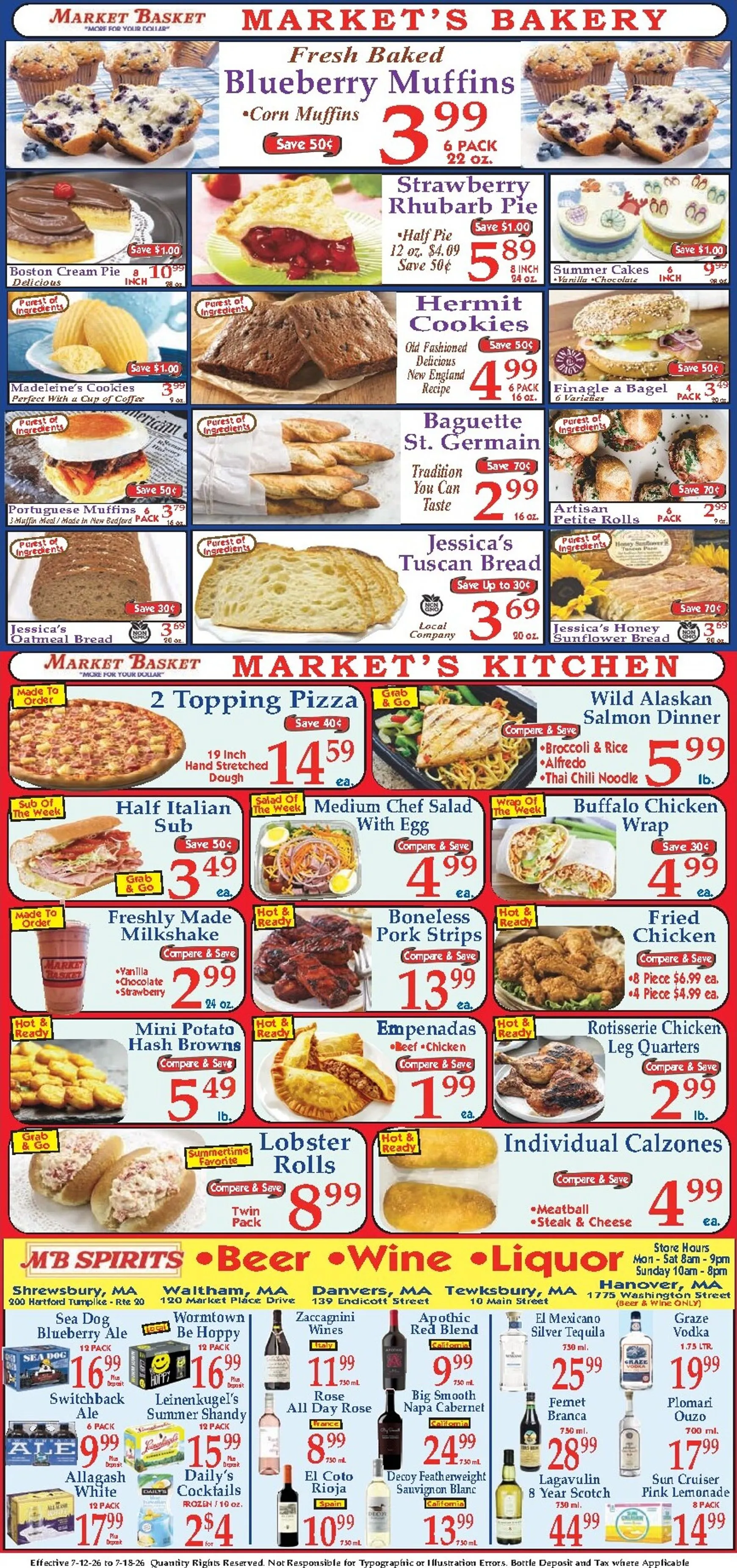 Weekly ad Current Market Basket leaflet valid from Sunday 07/12/2026 to Saturday 07/18/2026 from July 12 to July 18 2026 - Page 8