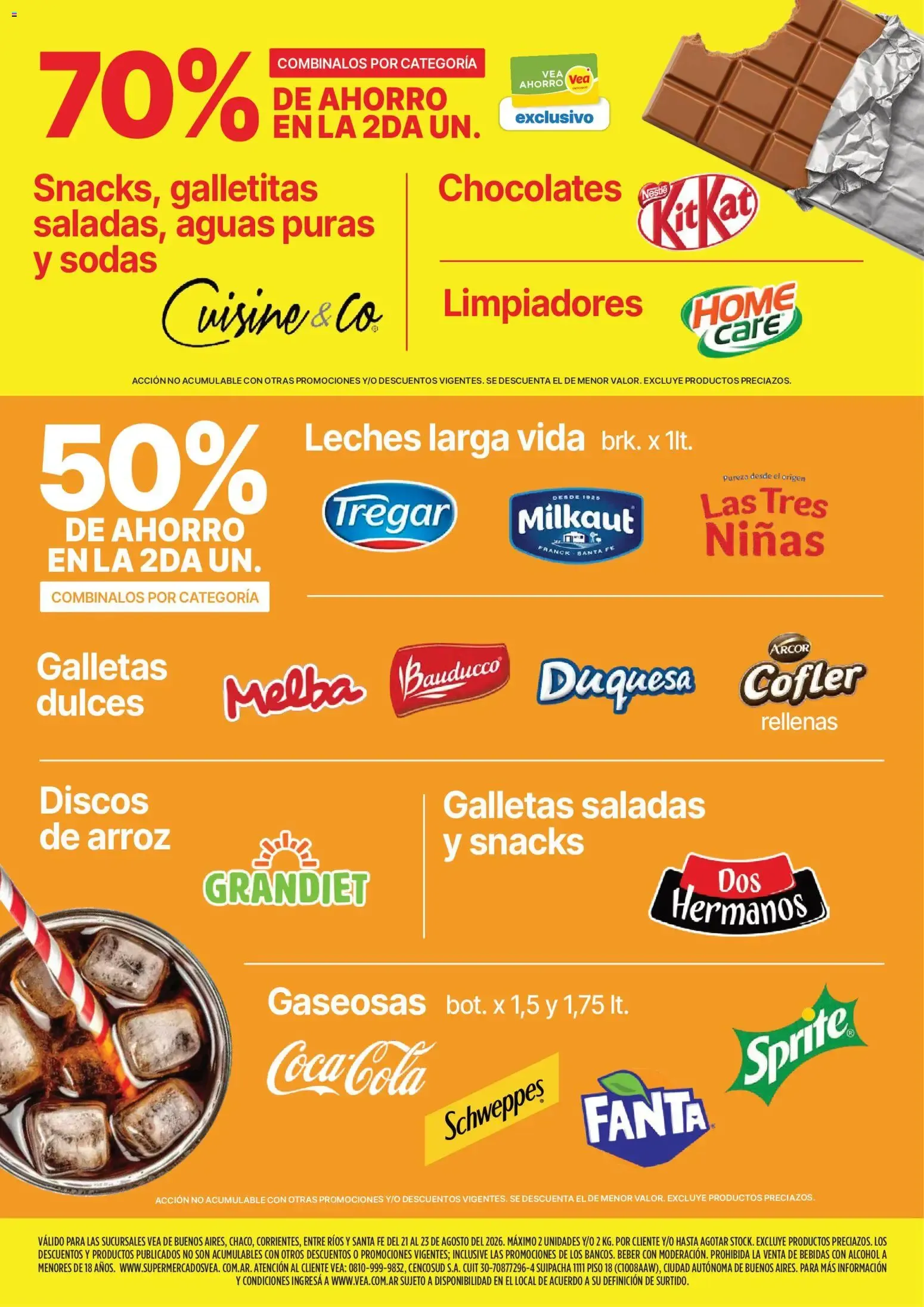 Ofertas de Vea - Fin de semana de ahorro | BA Nea del 21/08/2026 - 23/08/2026 21 de agosto al 23 de agosto 2026 - Página 3 del catálogo
