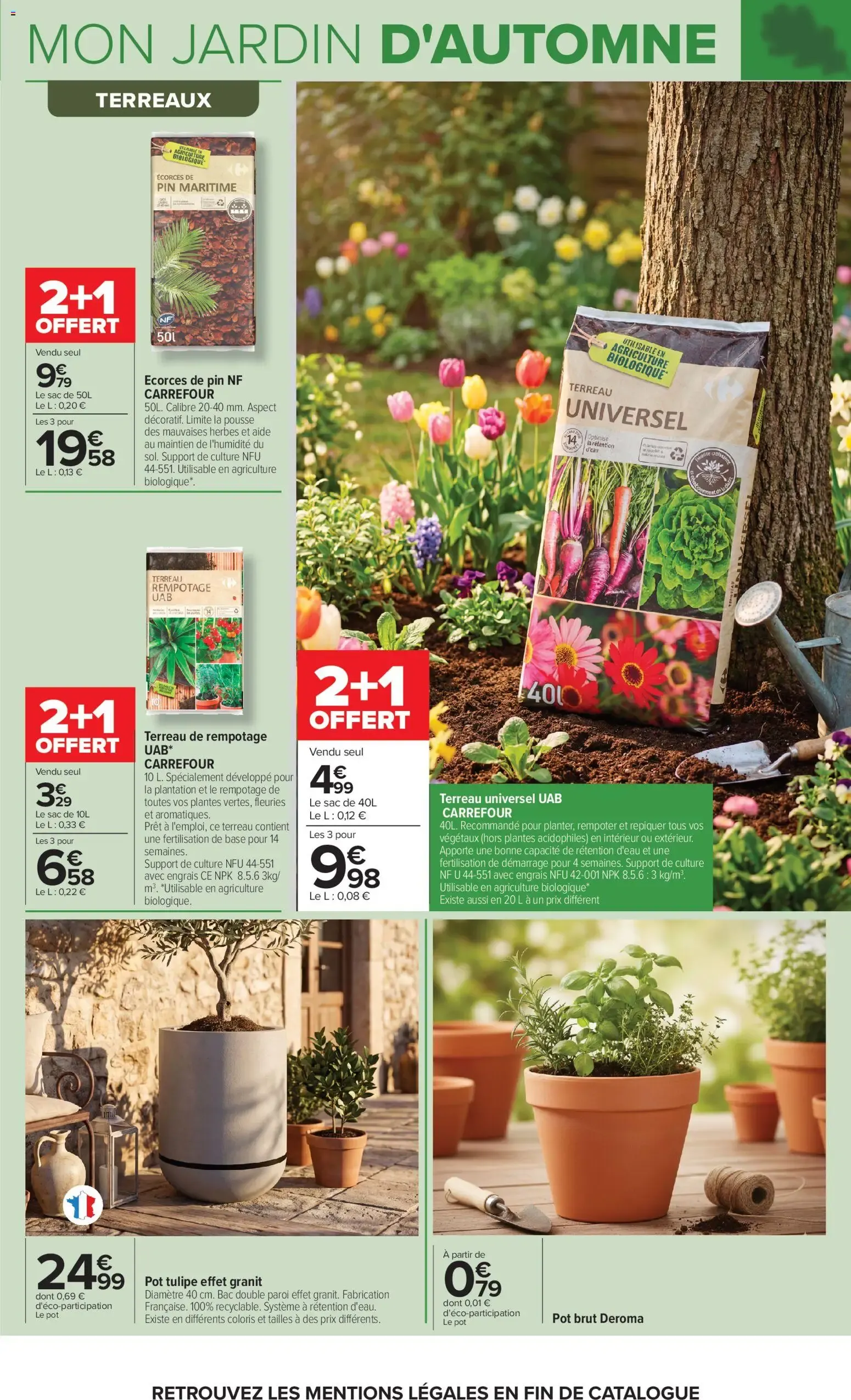 Carrefour Jardin et bricolage à partir du 29/09/2026 - promo en ligne du 29 septembre au 12 octobre 2026 - Catalogue page 7