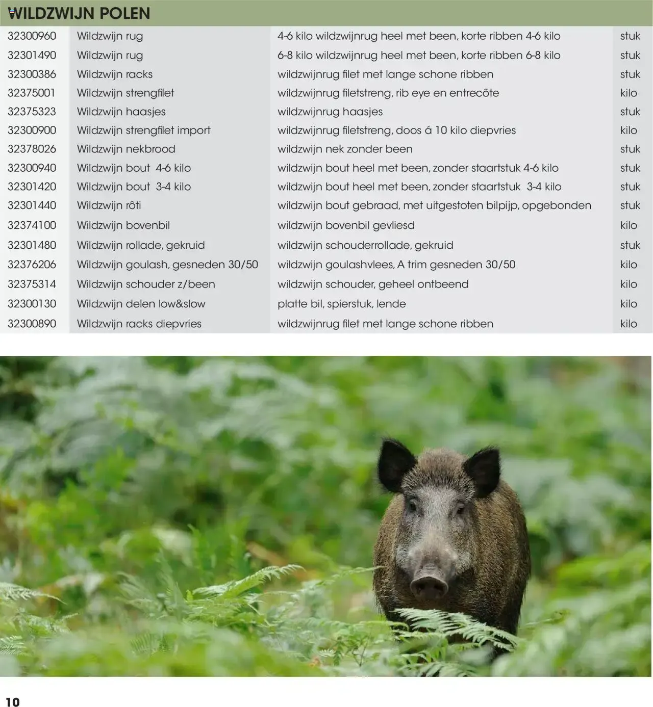 HANOS WILD VAN HET NAJAAR van 5 oktober tot 12 september 2026 - Folder pagina 10