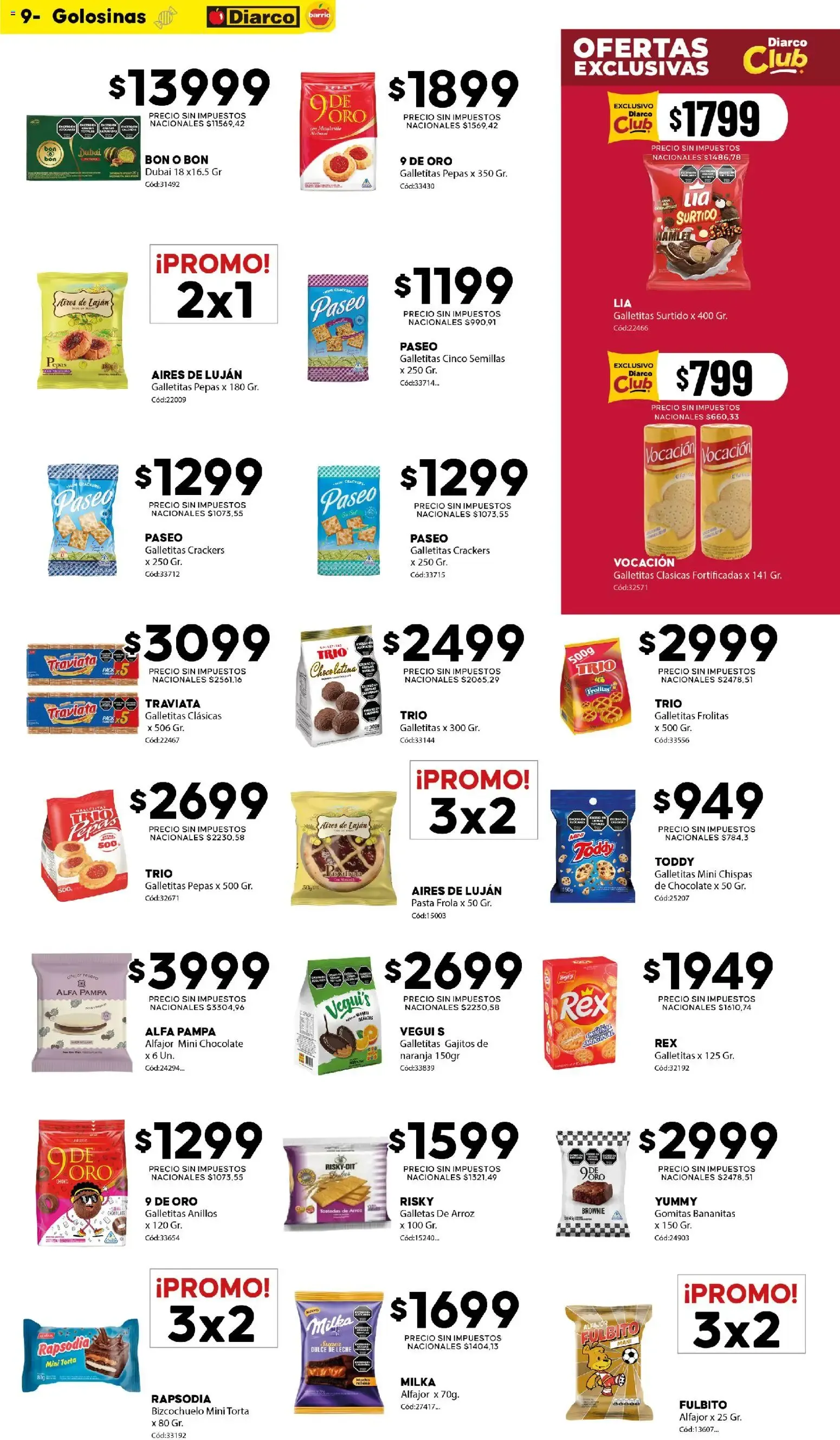 Ofertas de Diarco - Ofertas Diarco Barrio del 24/08 - 28/08 24 de agosto al 28 de agosto 2026 - Página 9 del catálogo