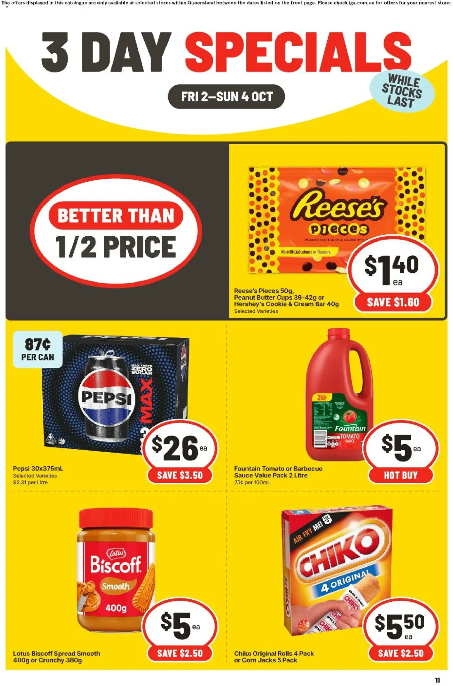 IGA 3 Day Specials - Catalogue valid from 2 October to 4 October 2026 - page 3